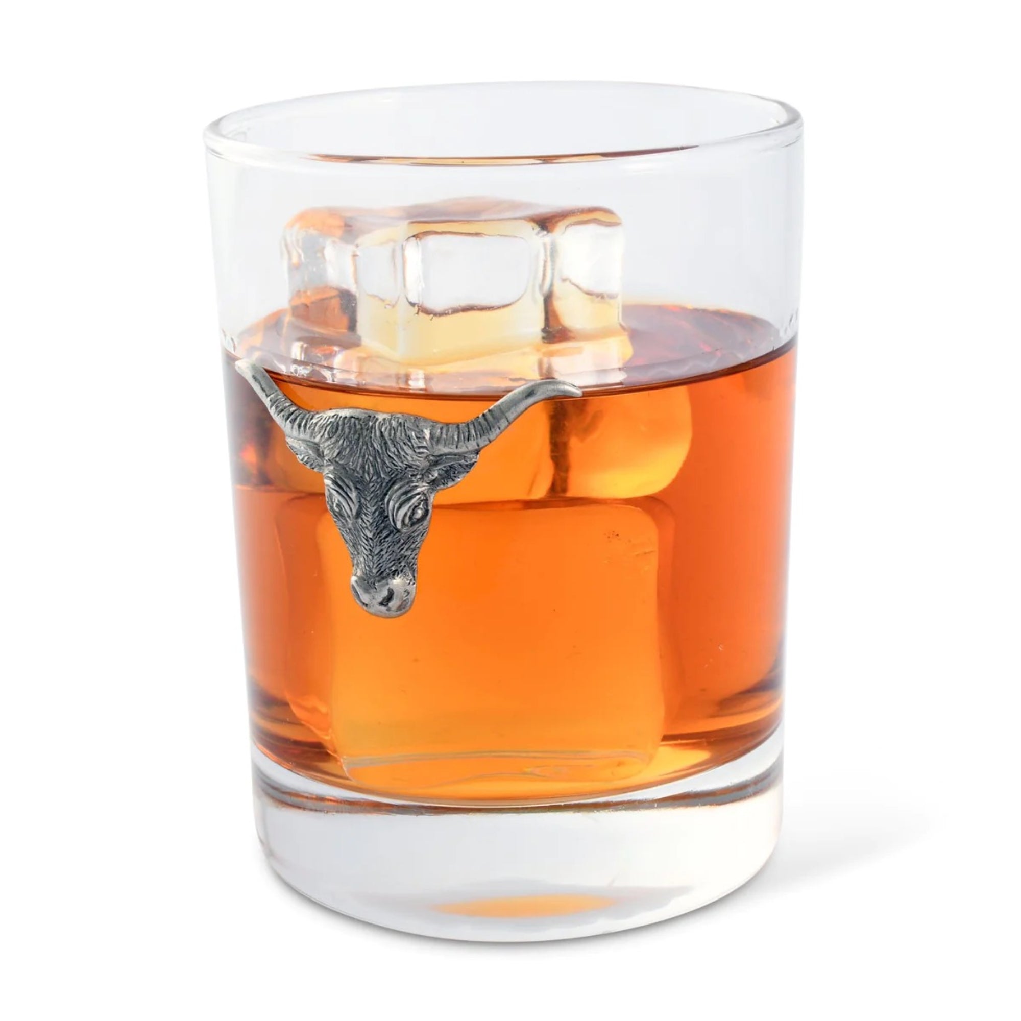 Longhorn Double Old Fashioned Glass - Set of 4