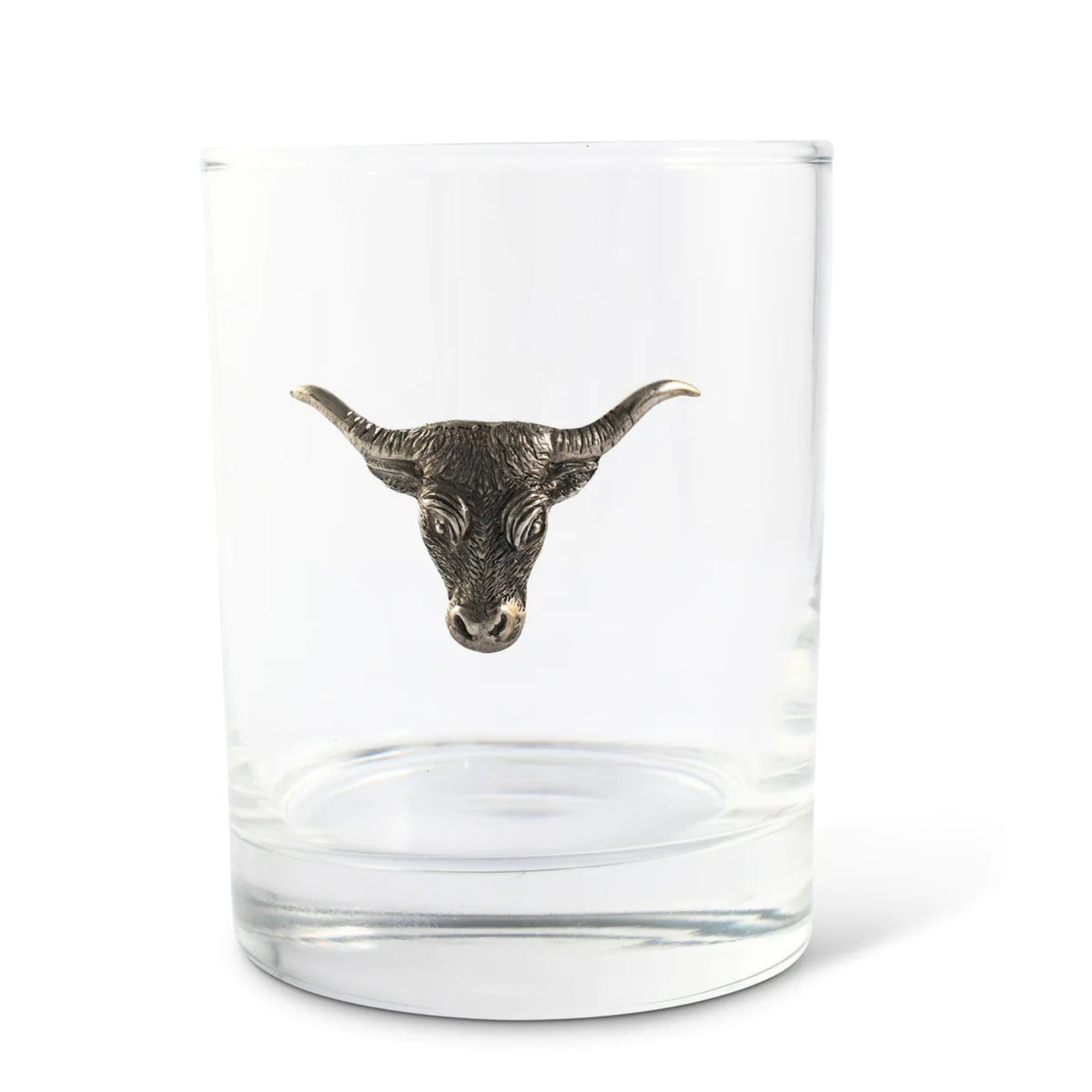 Longhorn Double Old Fashioned Glass - Set of 4