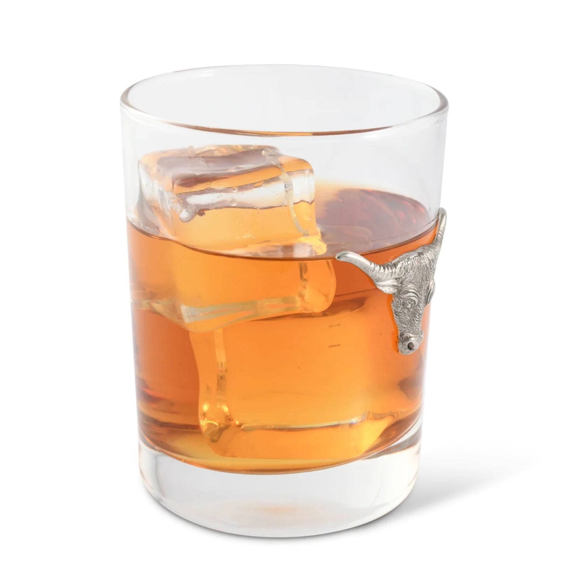 Longhorn Double Old Fashioned Glass - Set of 4