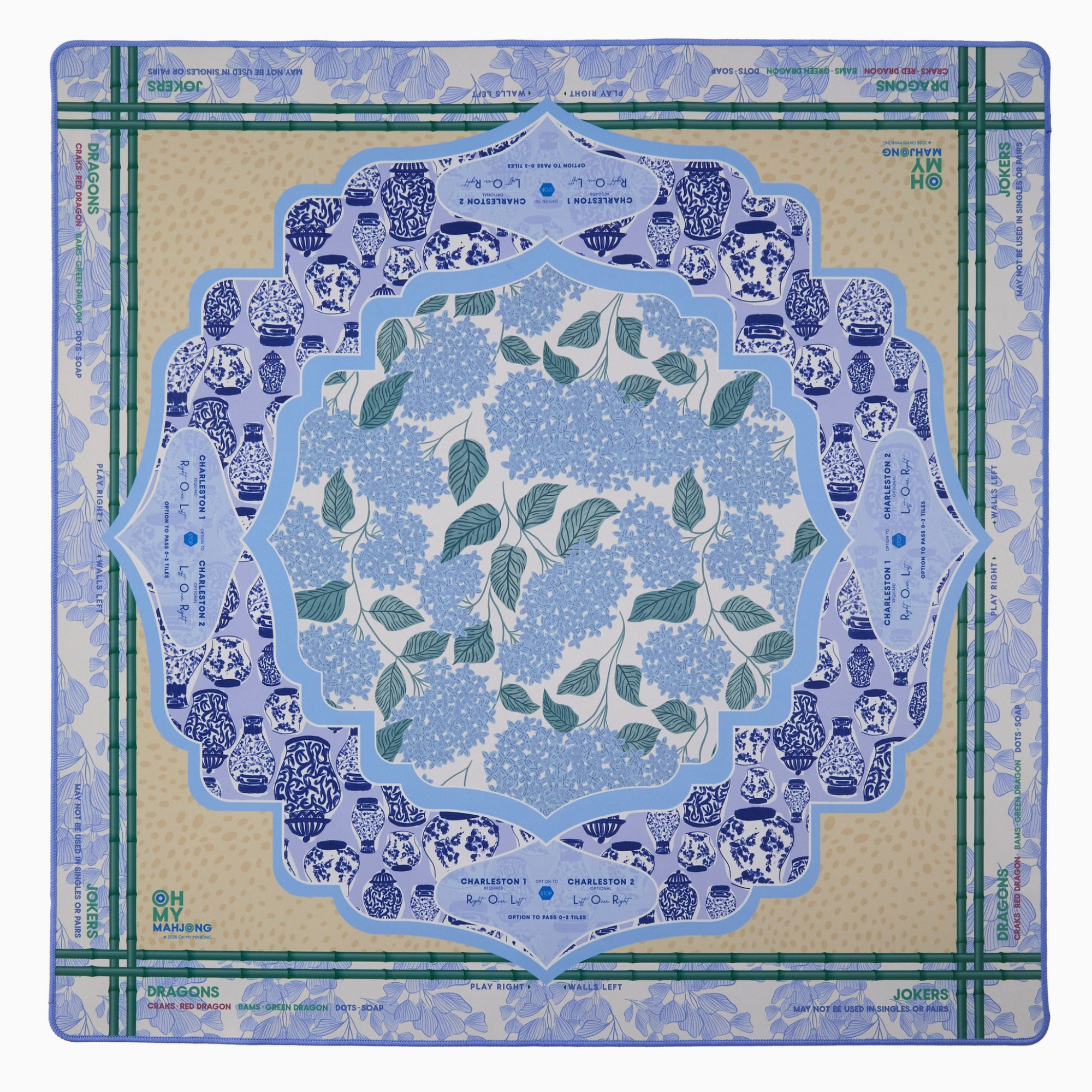 Luna Mahjong Mat in Tube