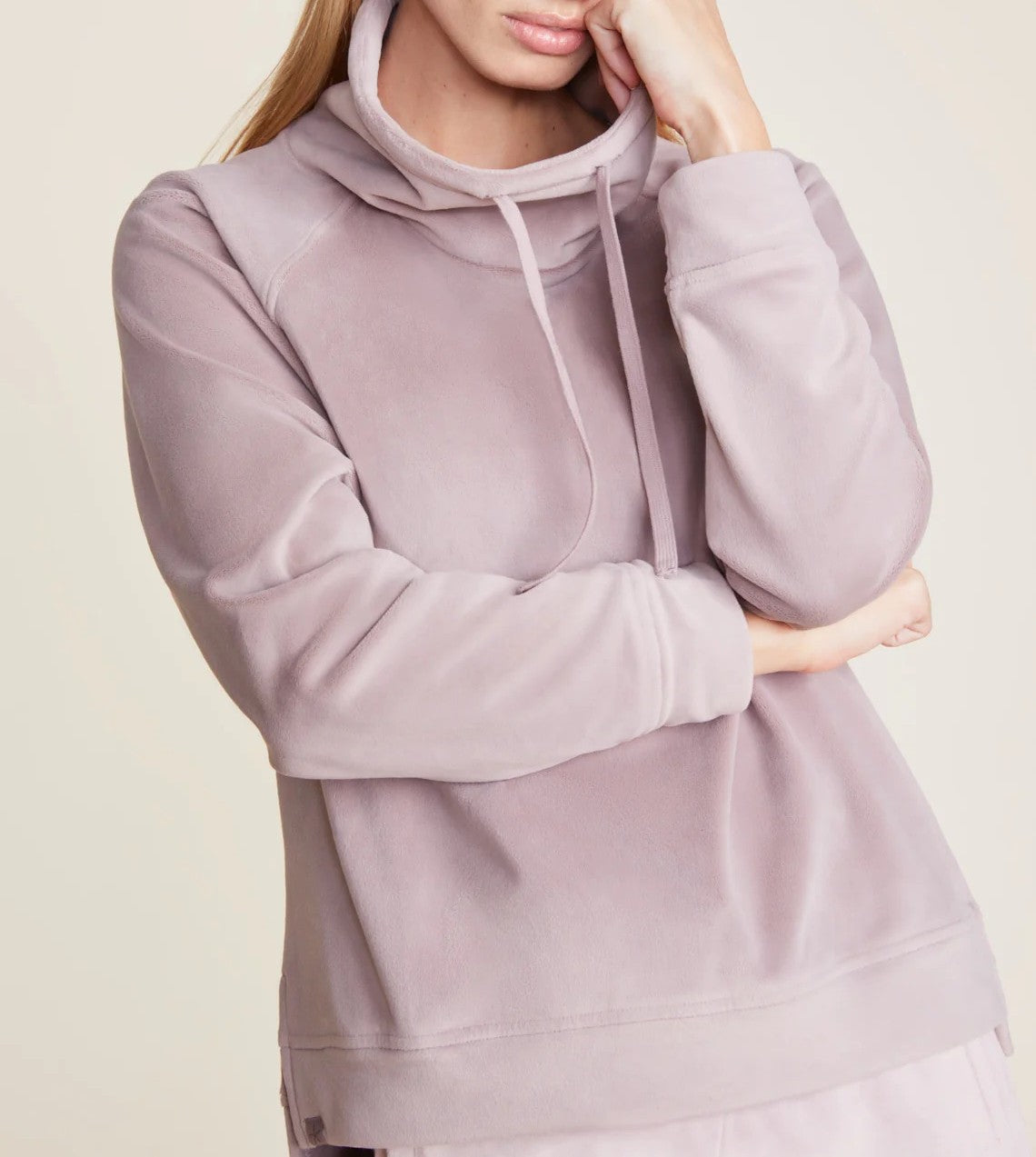 LuxeChic Funnel Neck Pullover