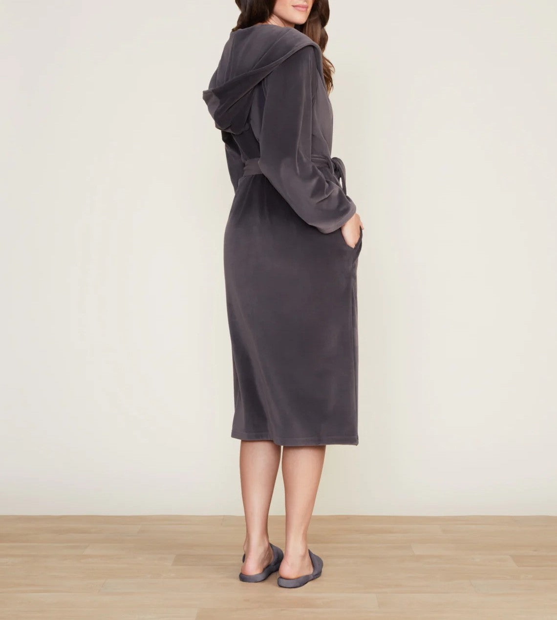 LuxeChic Hooded Robe