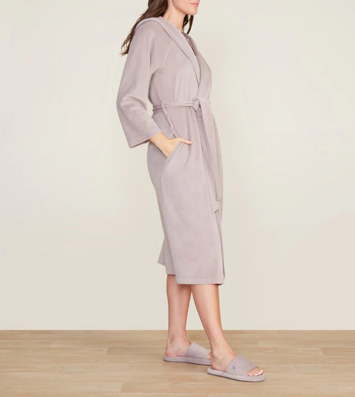 LuxeChic Hooded Robe