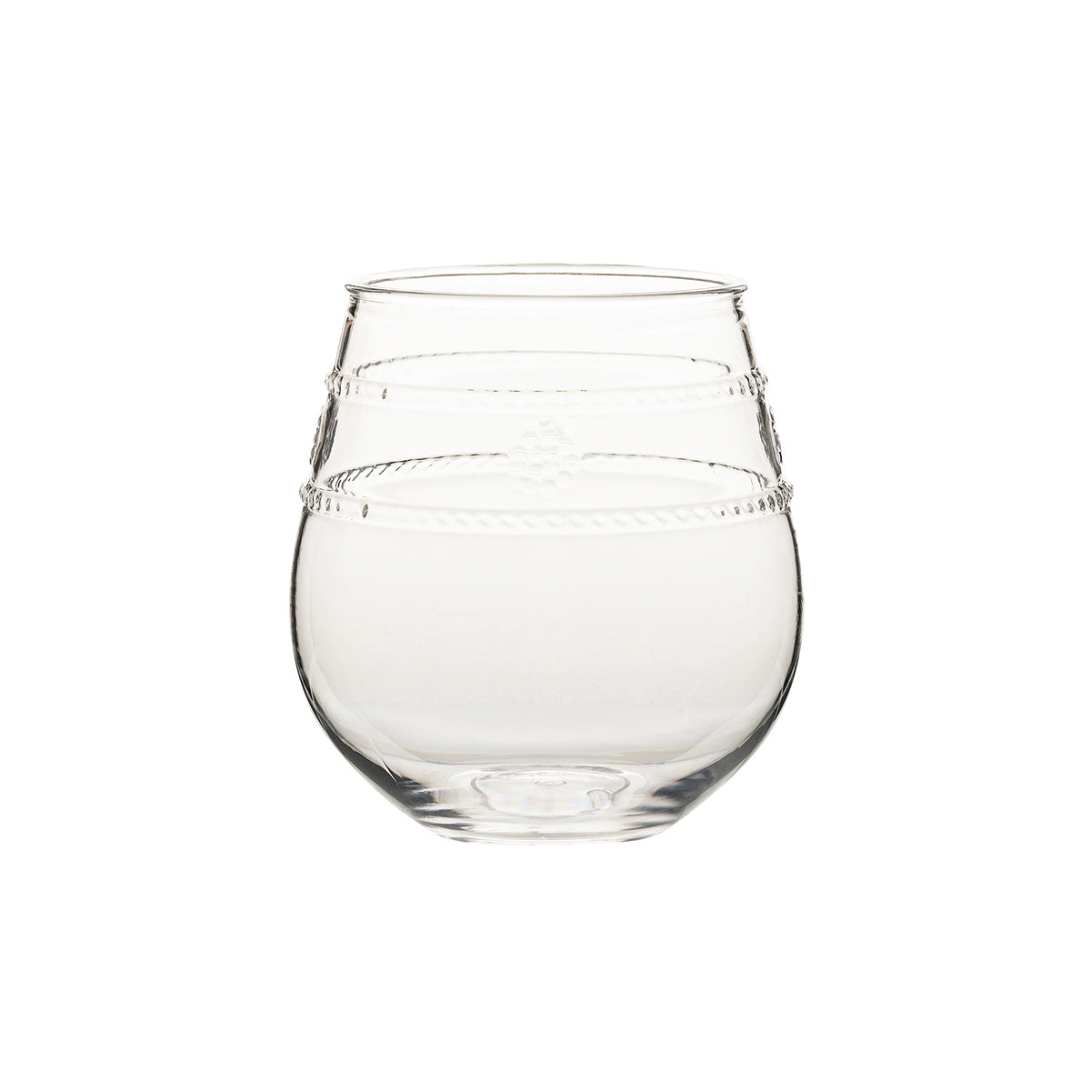 Isabella Acrylic Stemless Wine Glass - Set of 4