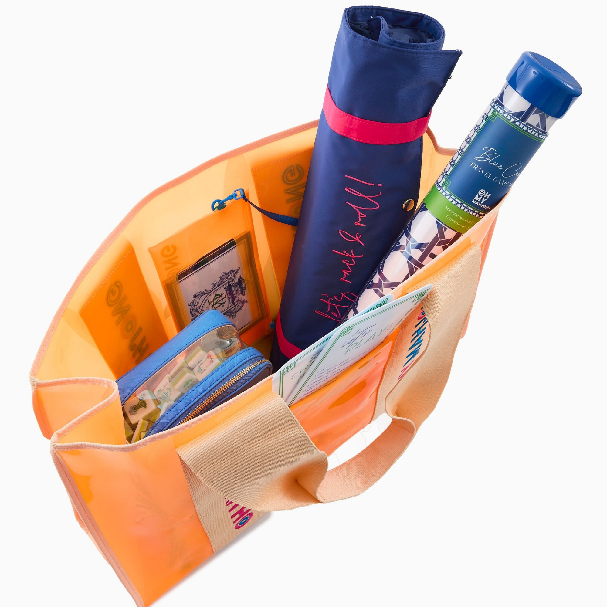 Mahjong Beach Bag