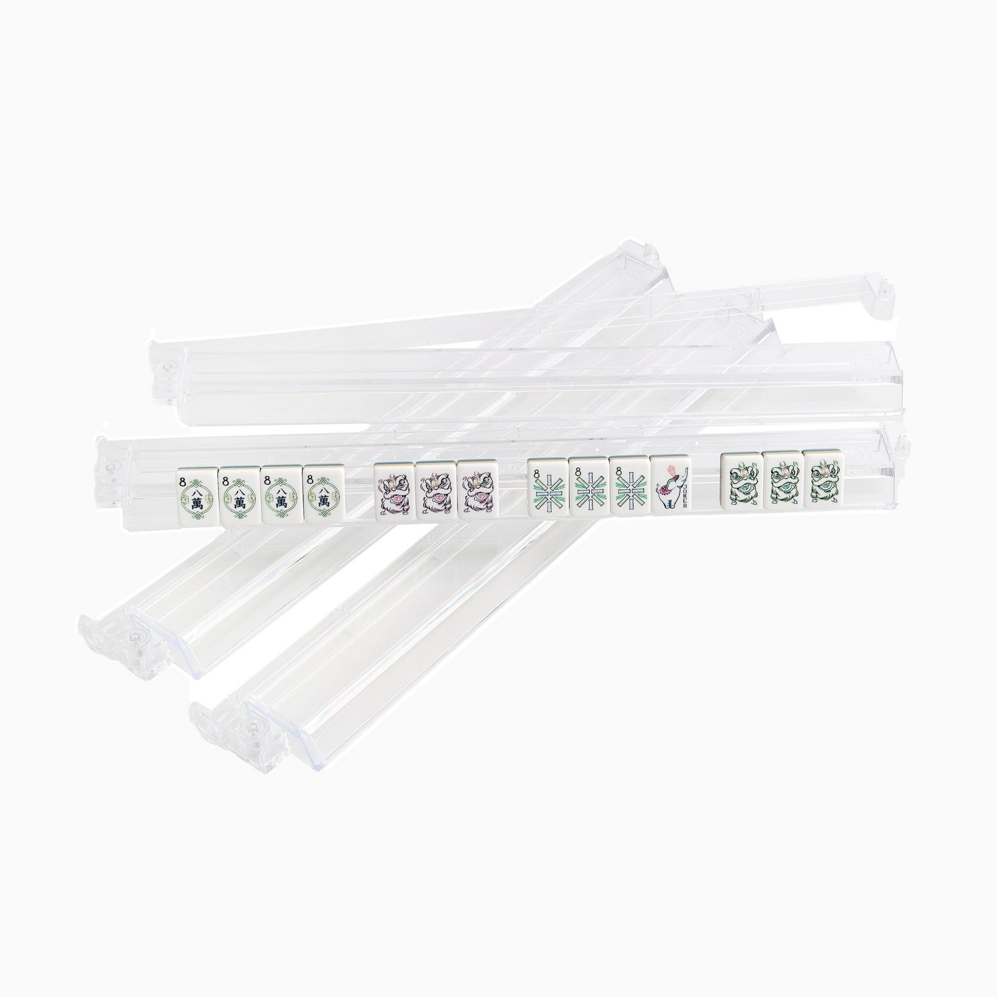Mahjong Rack and Pusher Set