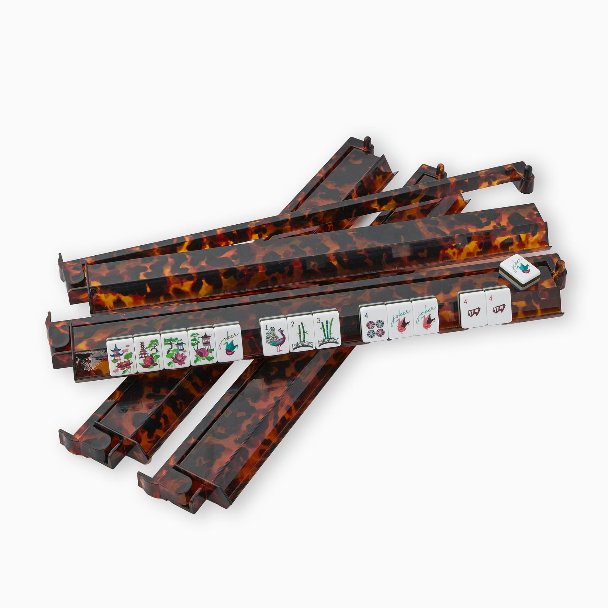 Mahjong Rack and Pusher Set