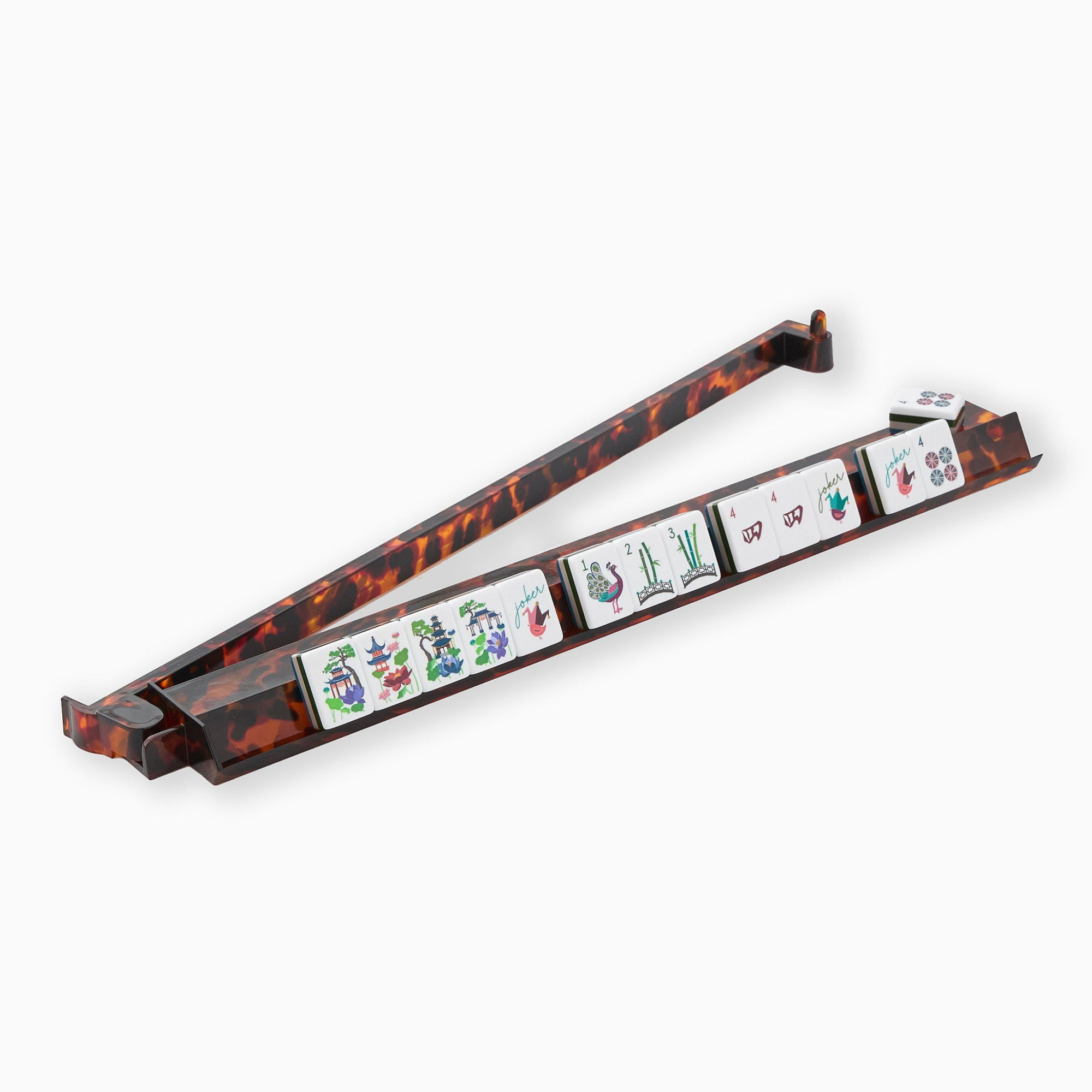 Mahjong Rack and Pusher Set