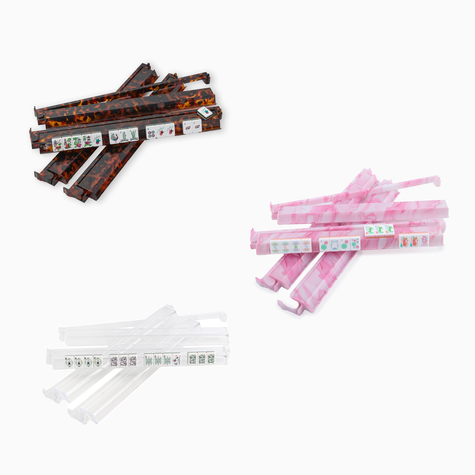 Mahjong Rack and Pusher Set