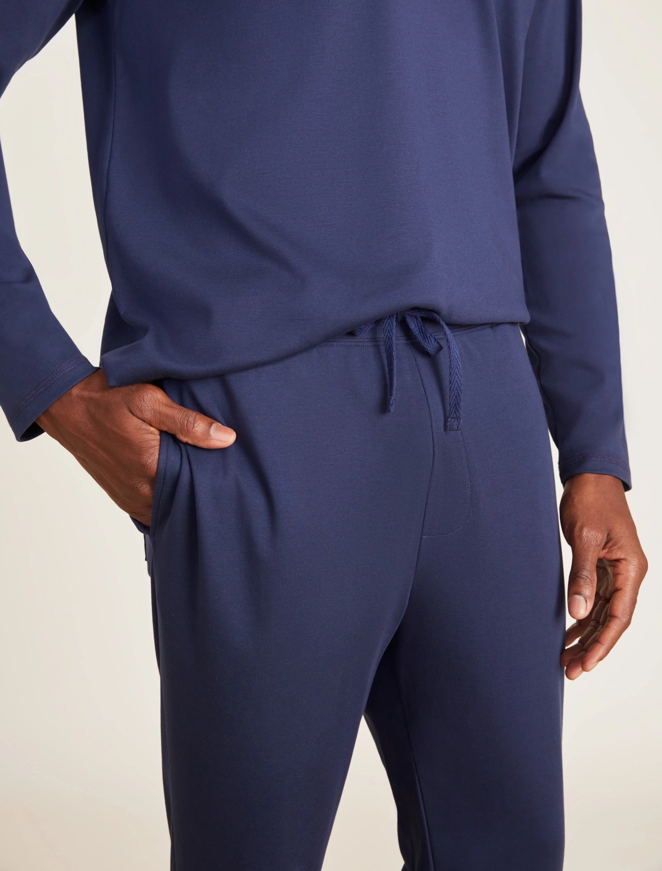 Malibu Collection Men's Pima Jersey Jogger Track Pant