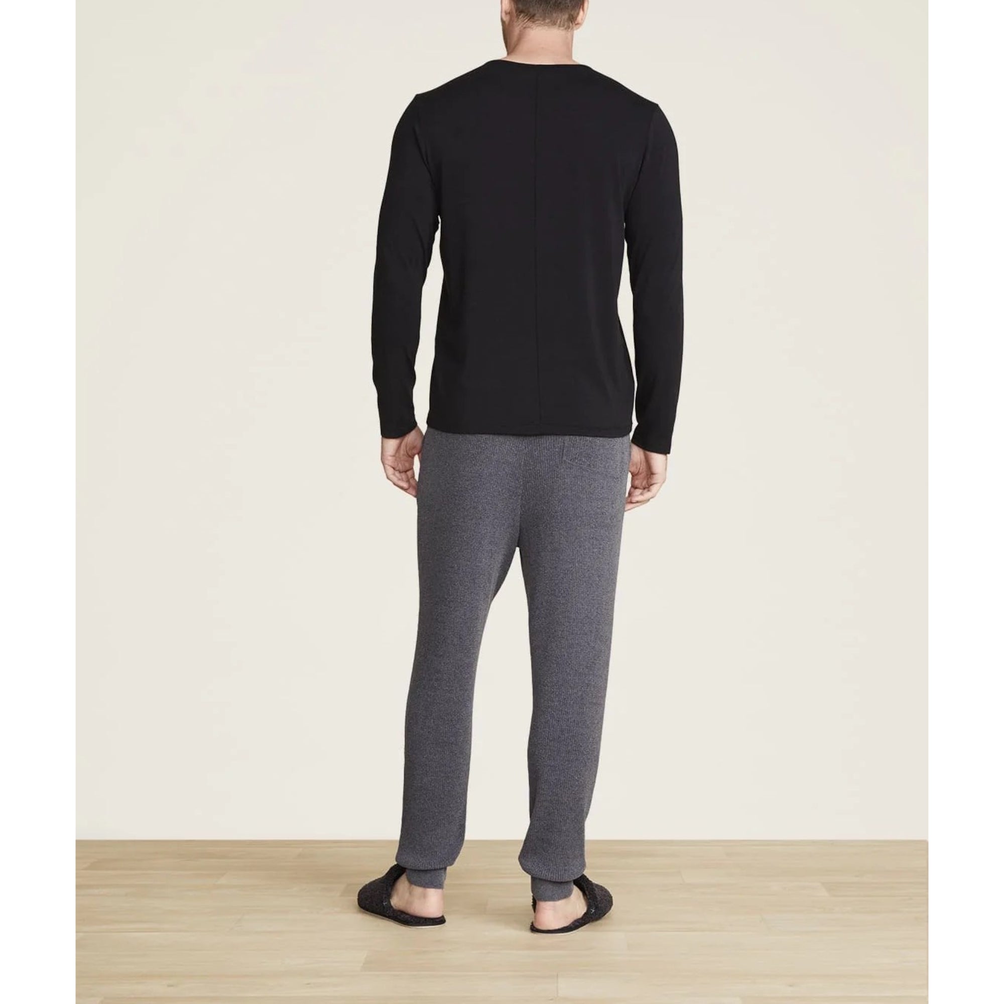 Malibu Collection Men's Seamed Long Sleeve