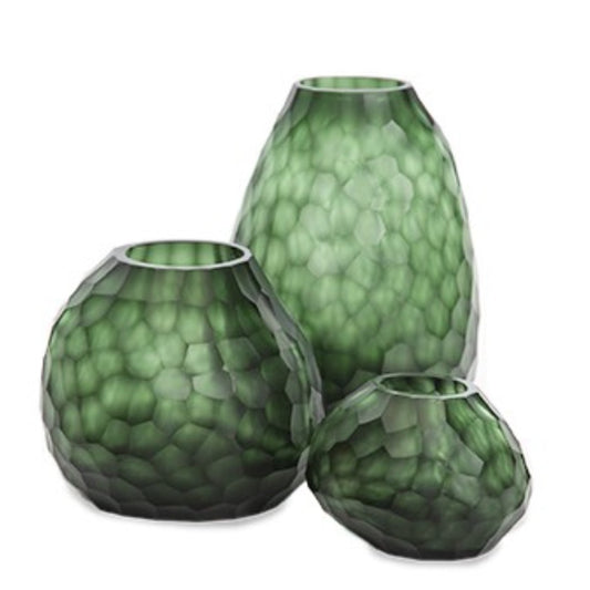 Otavalo Vase - Light Green / Black Steel Grey
