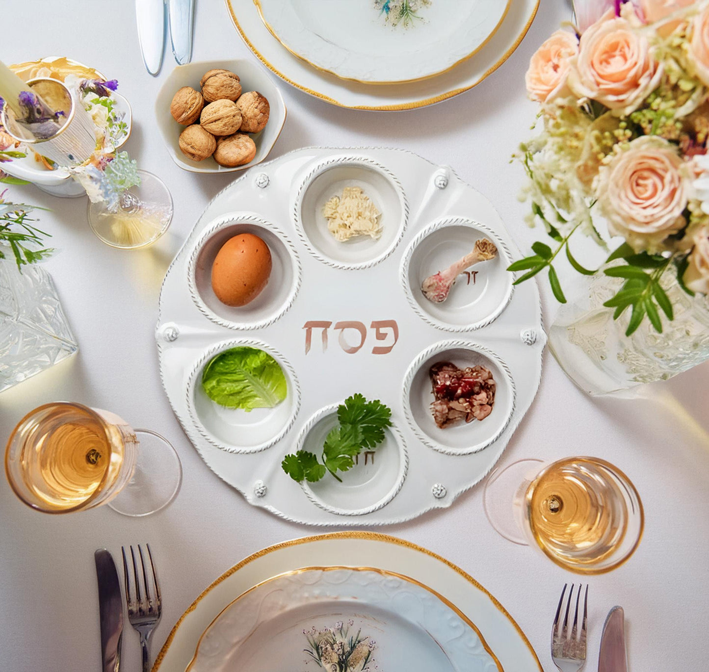 Berry & Thread Seder Plate