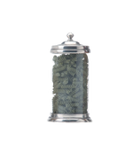 Pewter Large Glass Canister