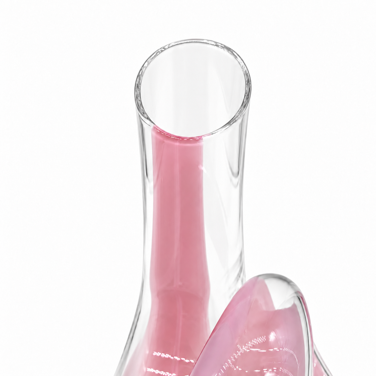 Curly Decanter in Pink - Mini