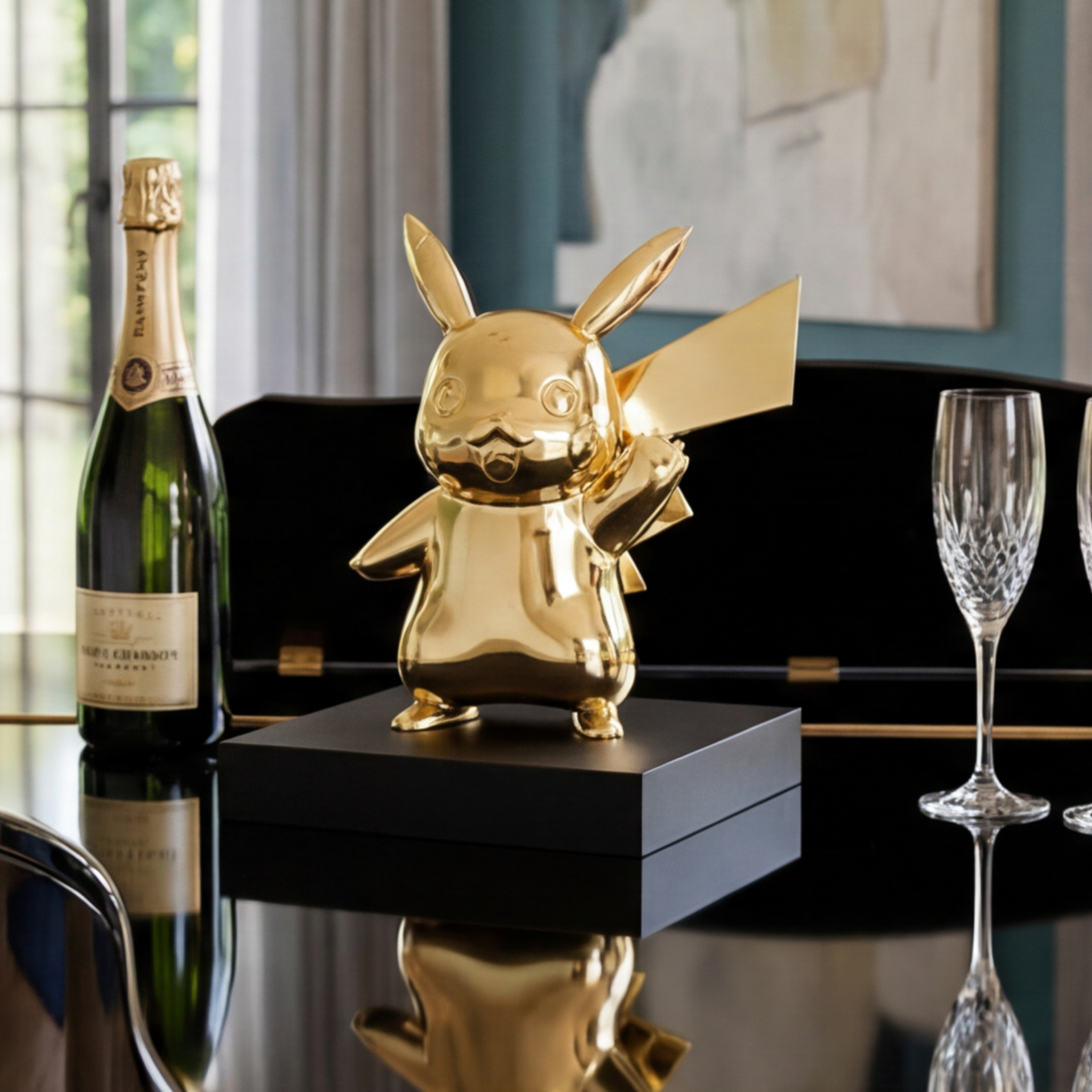 【新品未使用】ピカチュウ　仏製30周年記念モデル　LEBLON DELIENNE Gold Pikachu - 30th Anniversary Edition | Maison & Tavola