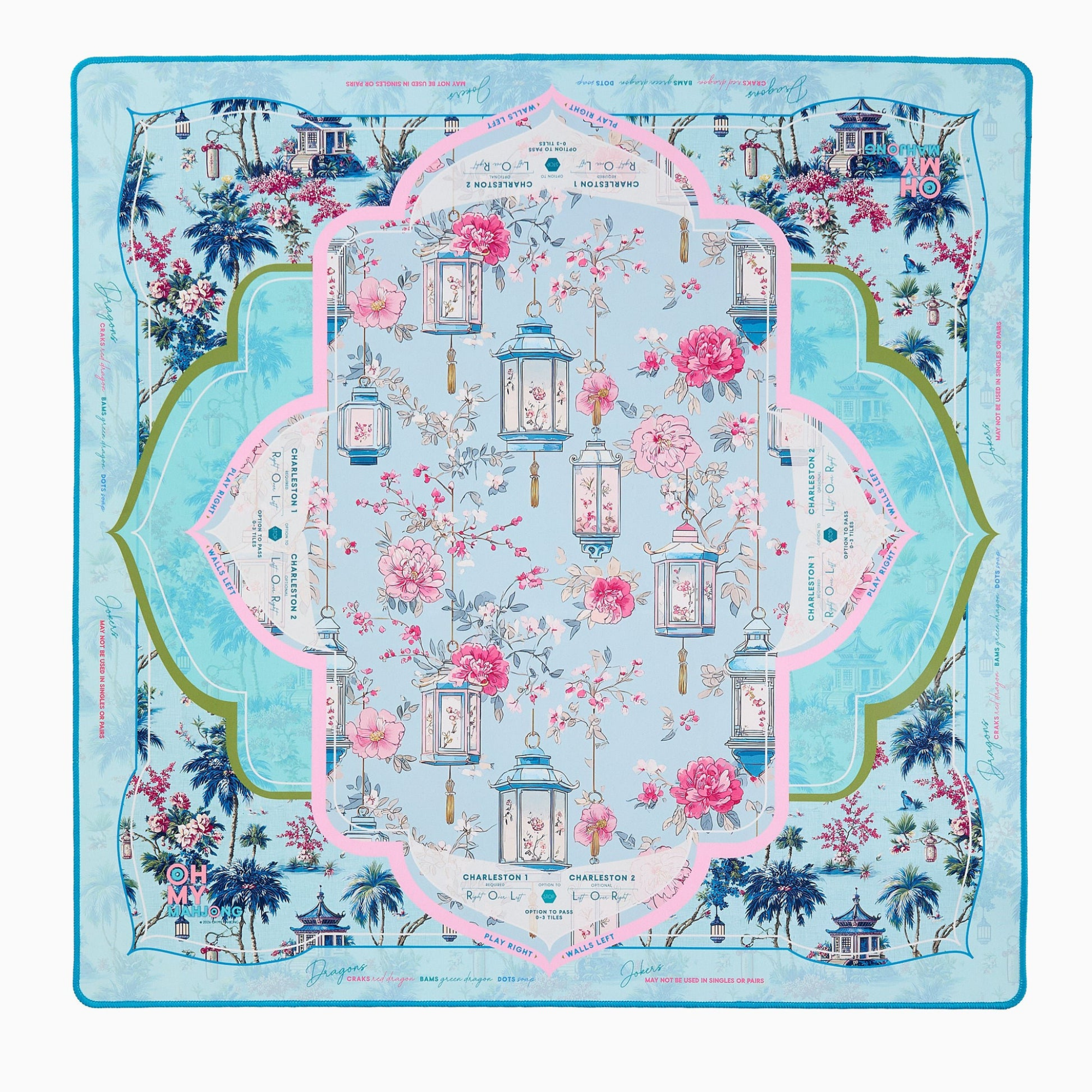 Radiance Mahjong Mat in Tube
