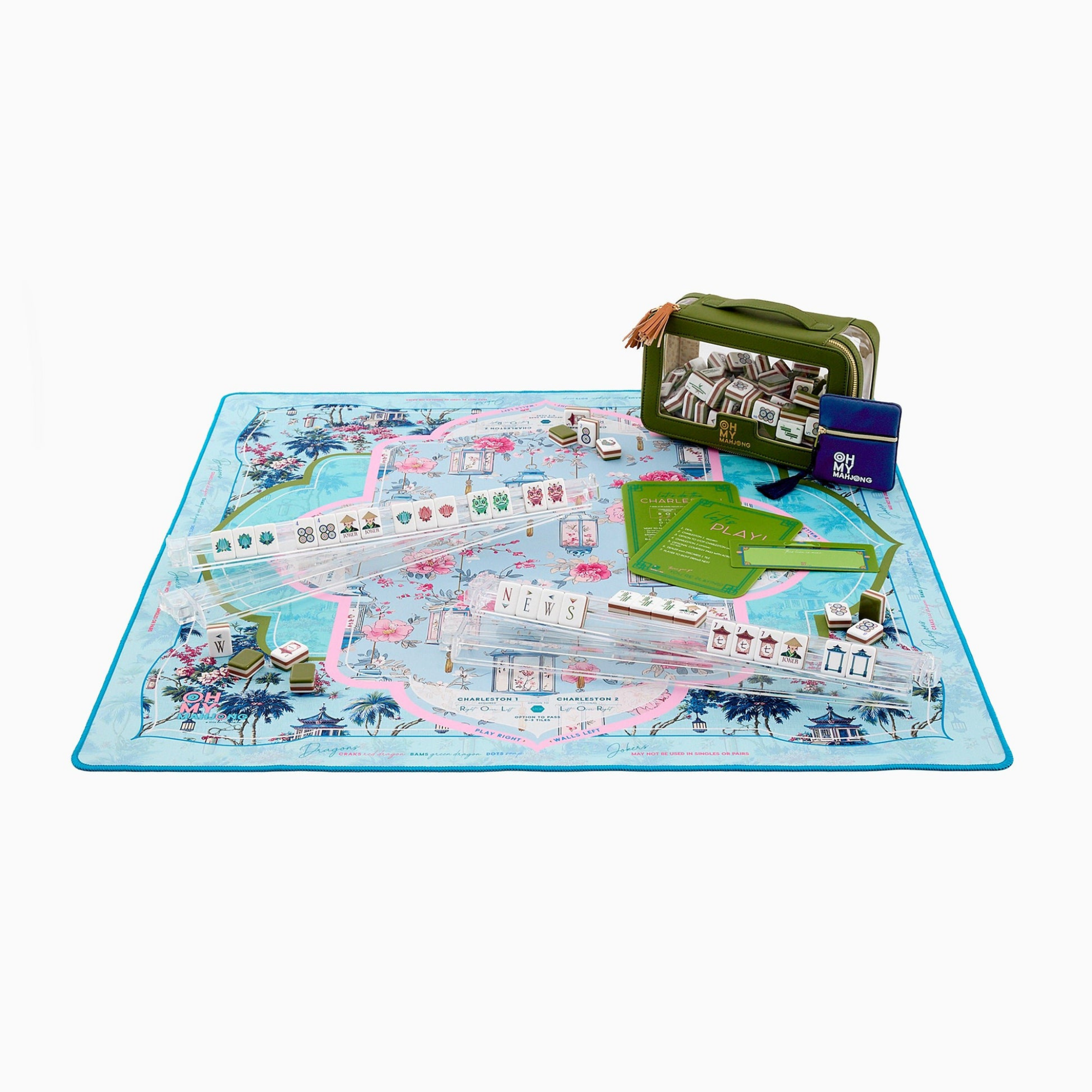 Radiance Mahjong Mat in Tube