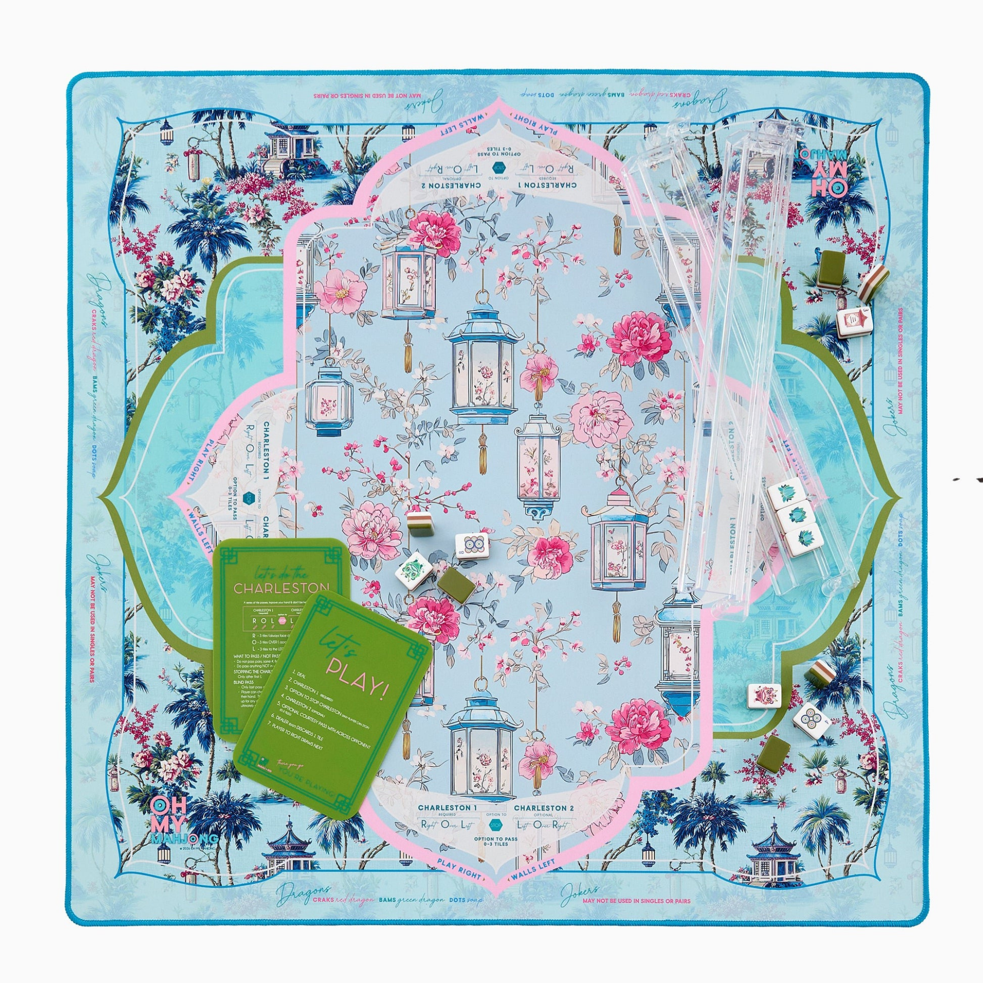 Radiance Mahjong Mat in Tube