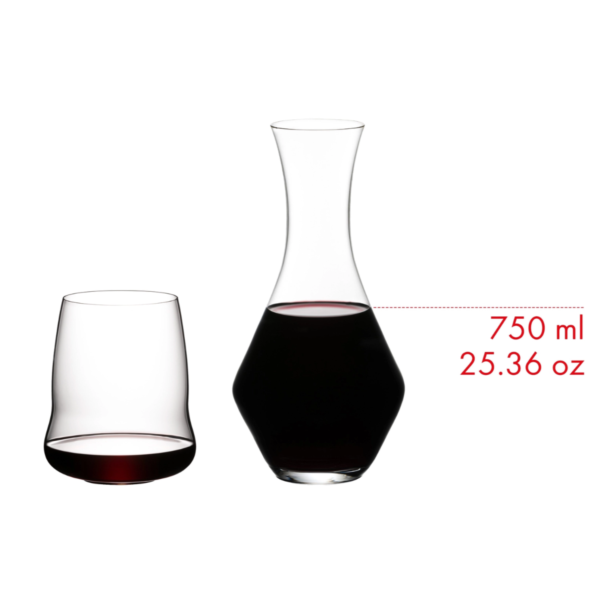 Stemless Wings Cabernet/Merlot + Decanter