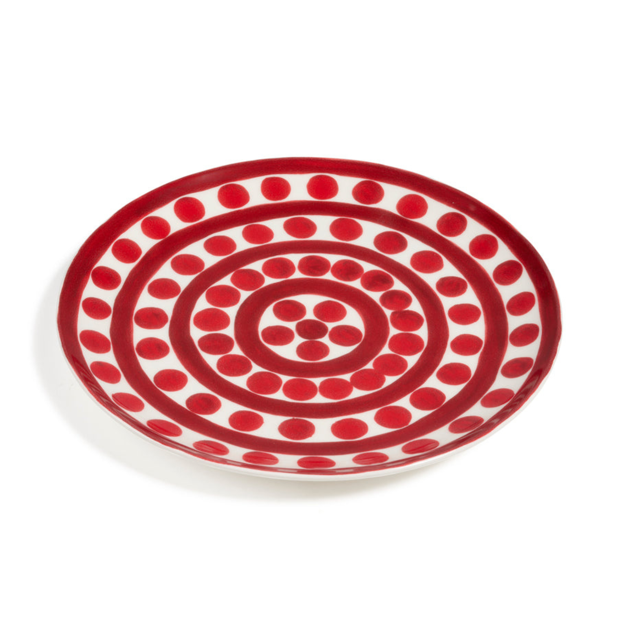 Symi Red Charger Plate