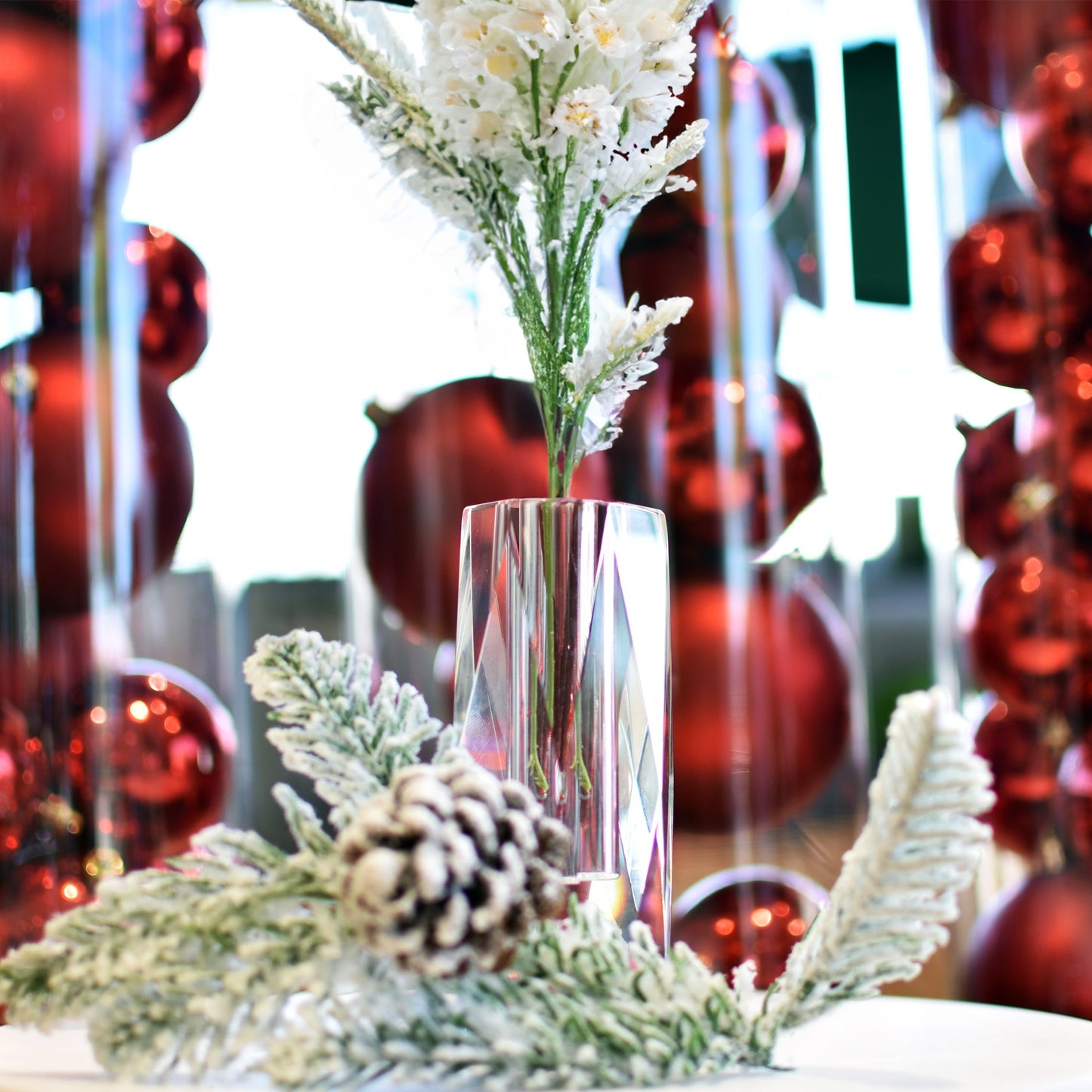 Crystal Diamond Bud Vase