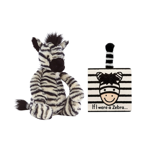 Bashful Zebra & If I Were A Zebra Board Book