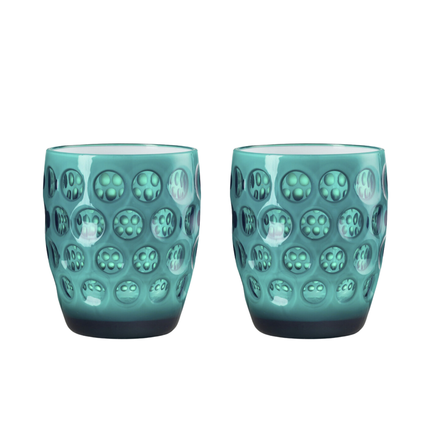 Lente Tumbler - Green - Set of 2