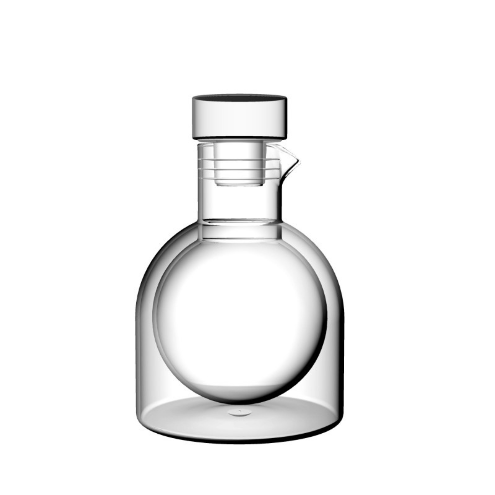 Double Wall Round Carafe