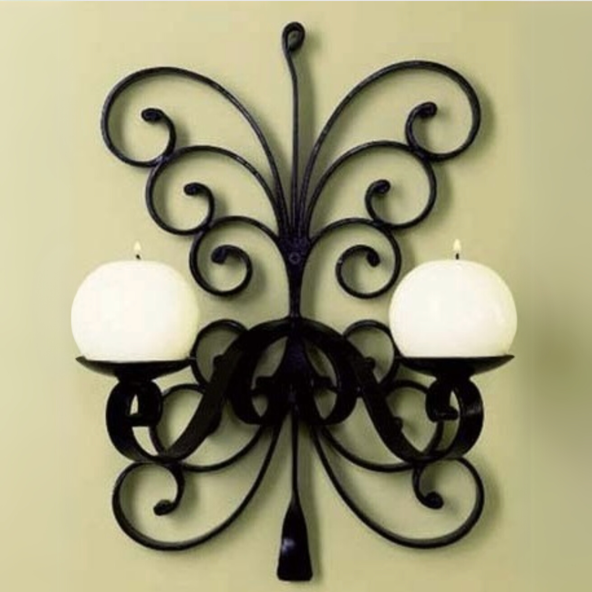 Iron Butterfly Wall Sconce