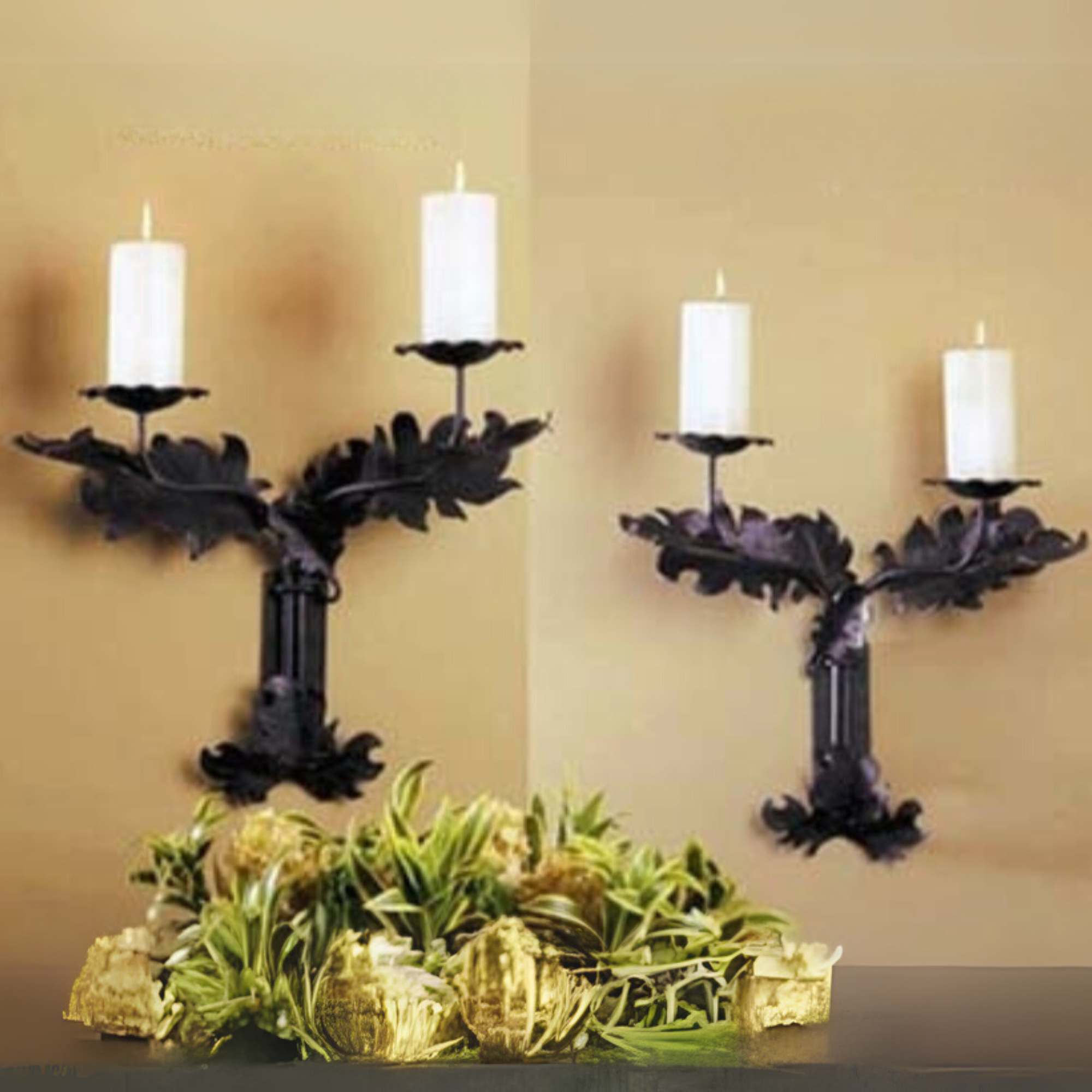 Harvest Leaf Wall Sconce