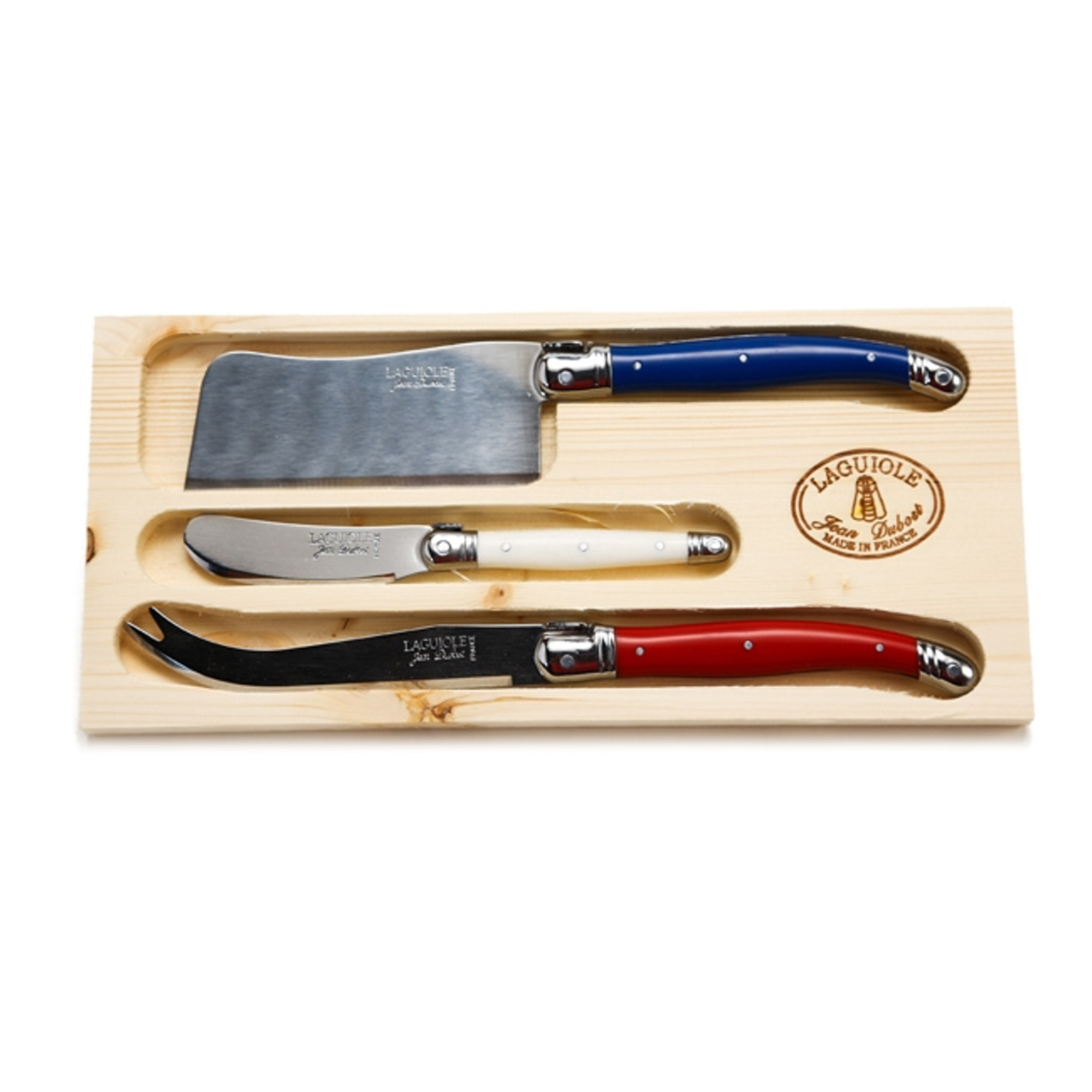 Laguiole By Jean Dubost 3 Piece Cheese Set