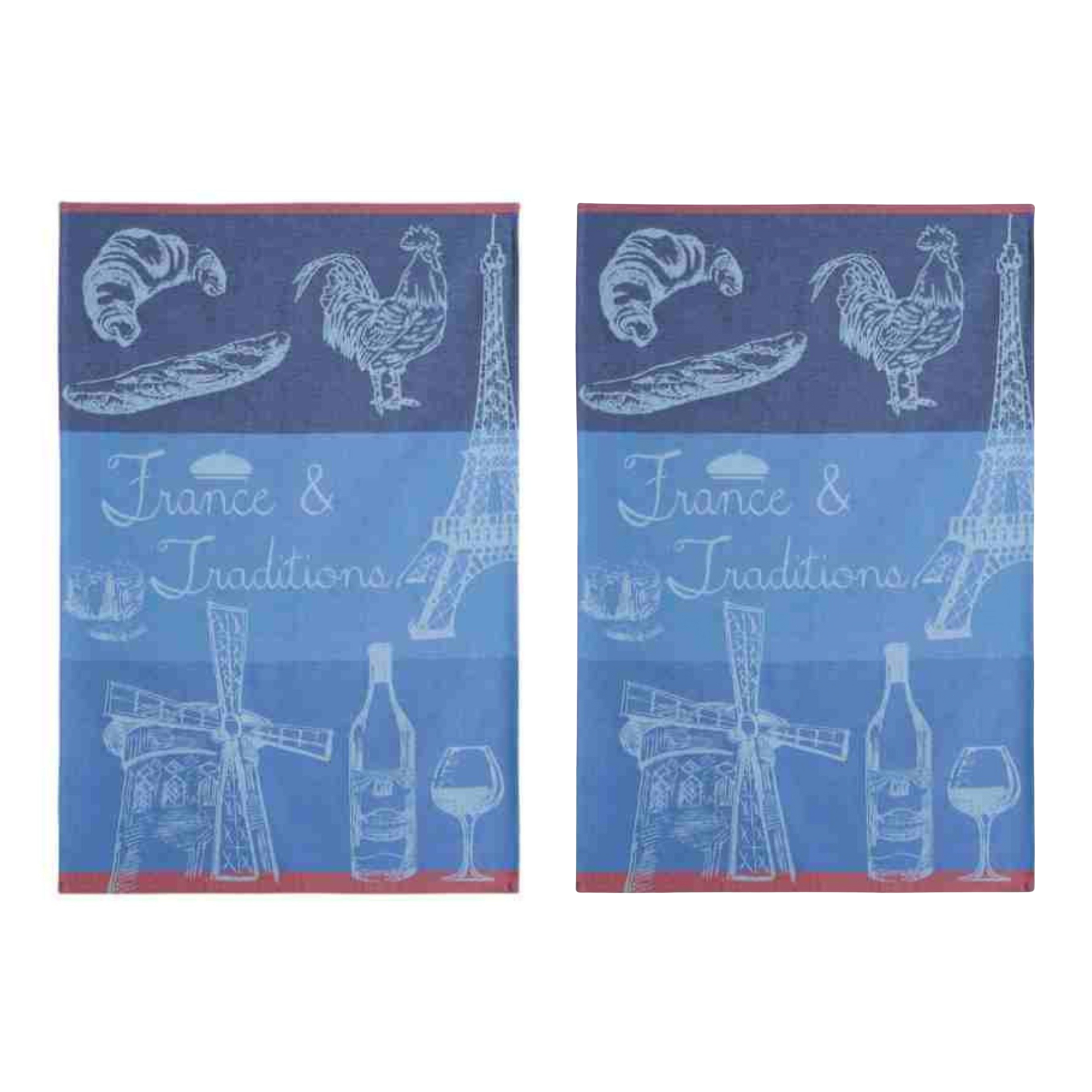 Coucke France and Traditions Tea Towel - Set of 2
