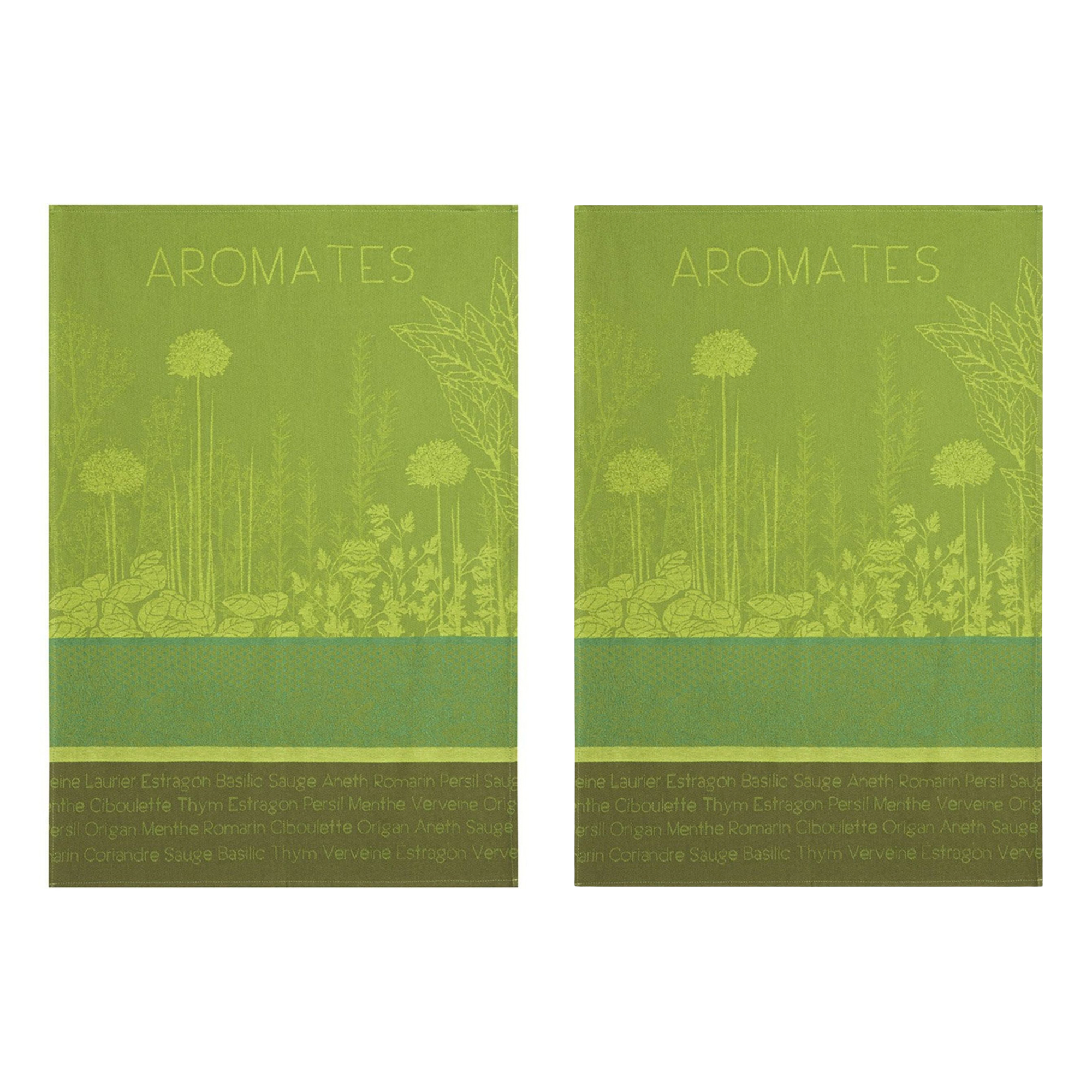Coucke Herb Garden Tea Towel - Set of 2