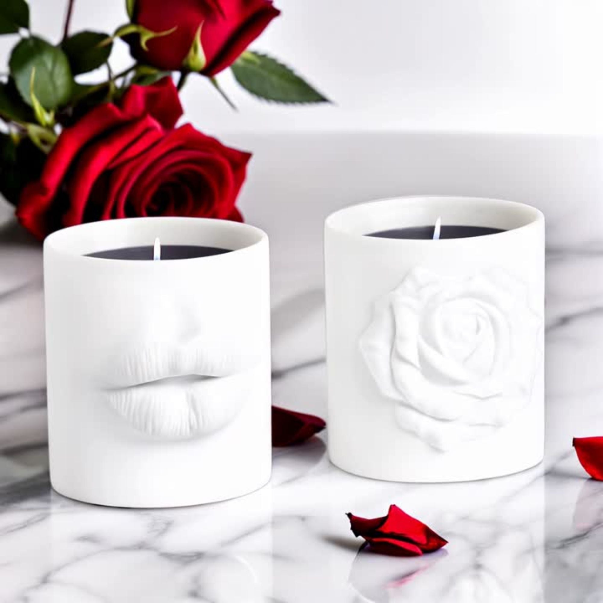 Exclusive - Le Duo - Oh Mon Dieu! + Rose Noire Candles - Set of 2