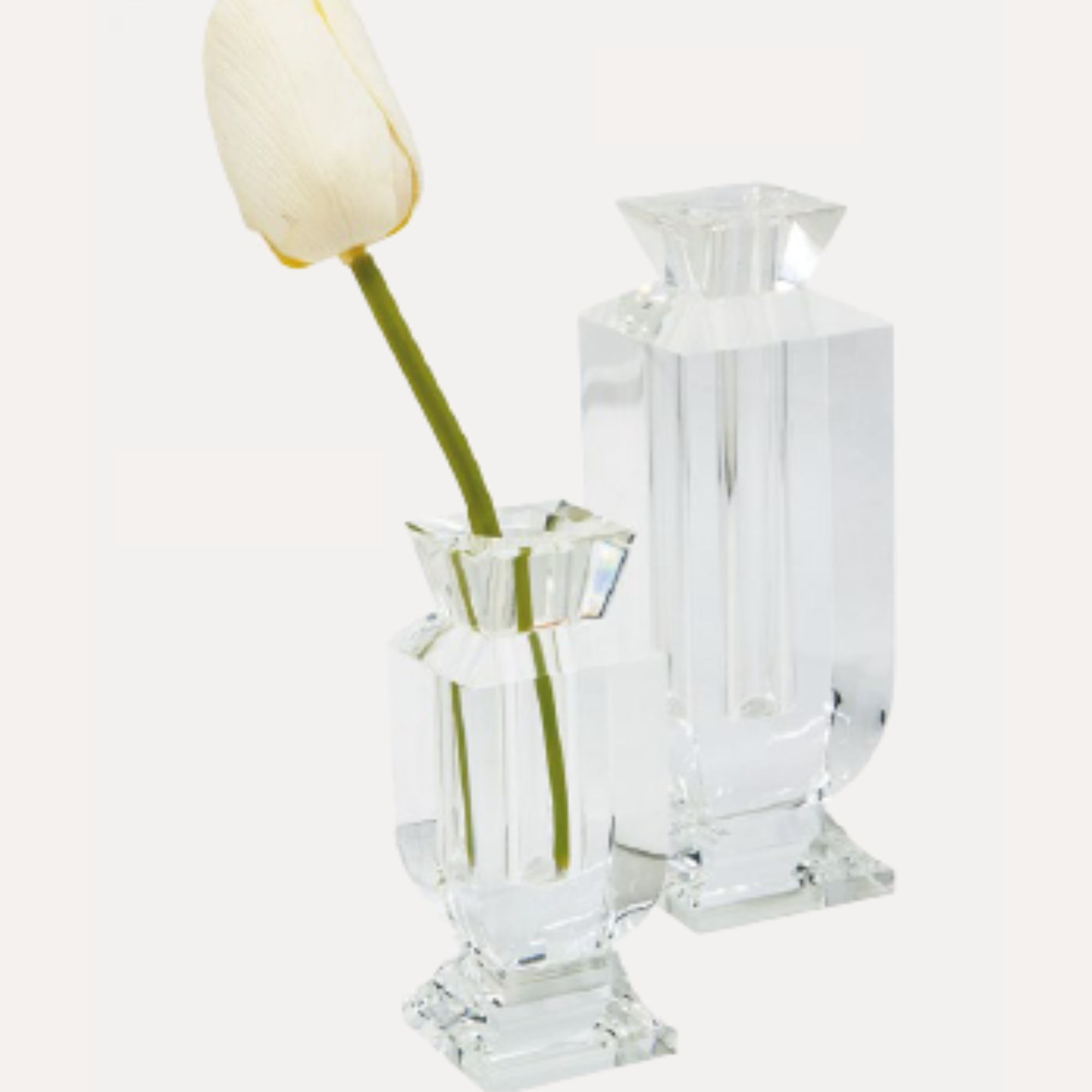 Crystal "Urn" Bud Vase