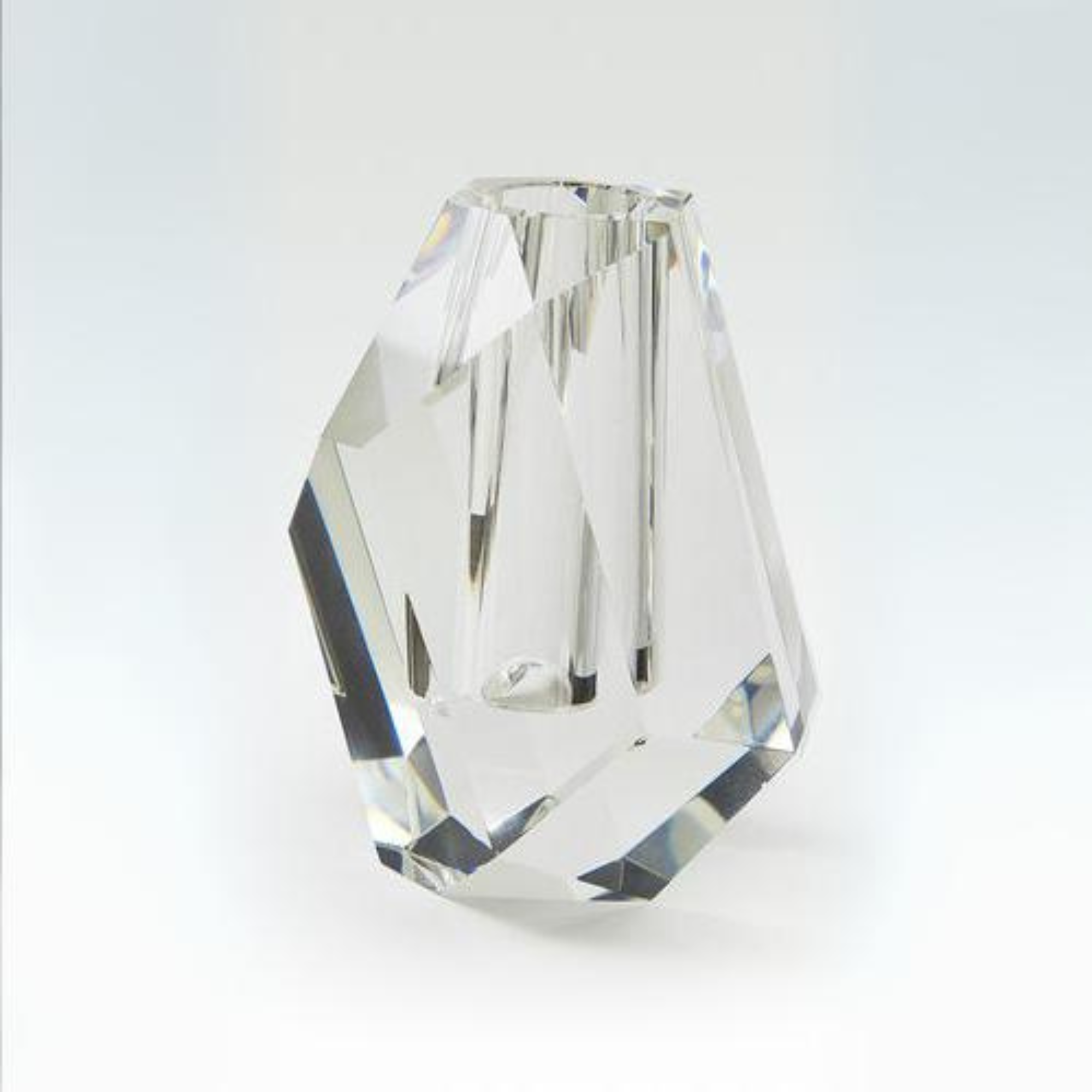 Crystal "Rock Shape" Vase