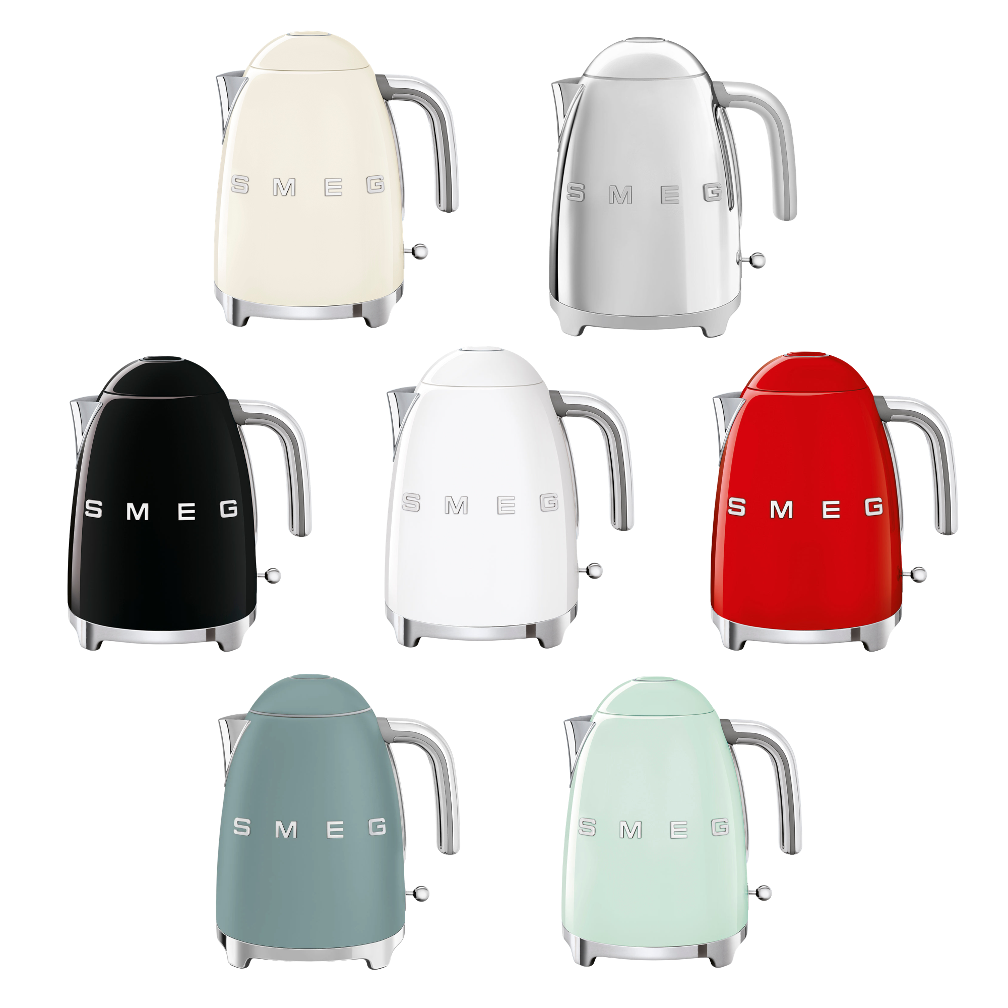 50s Retro Style Electric Kettle