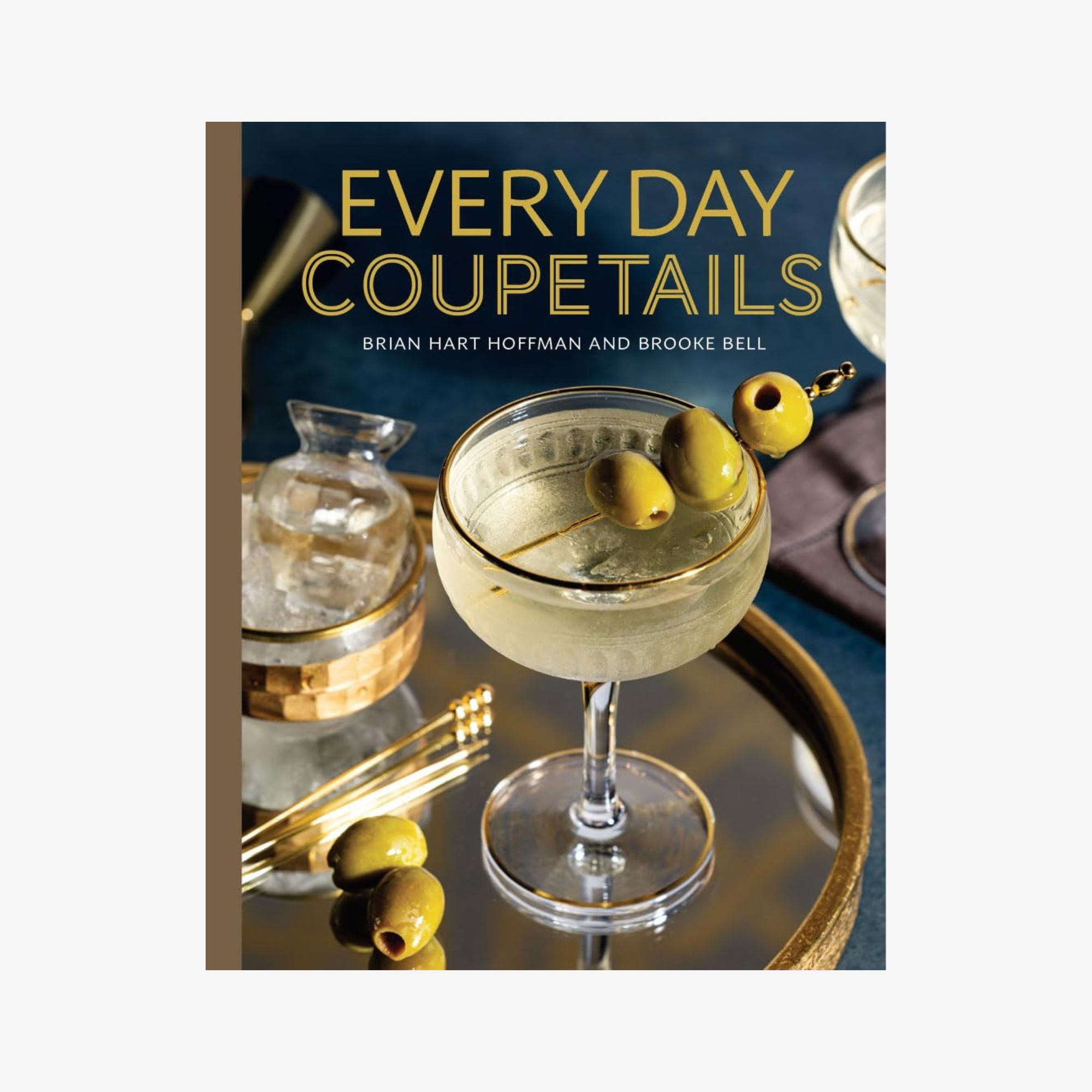 Grape Coupe/Cocktail Glasses & Everyday Coupetails Book