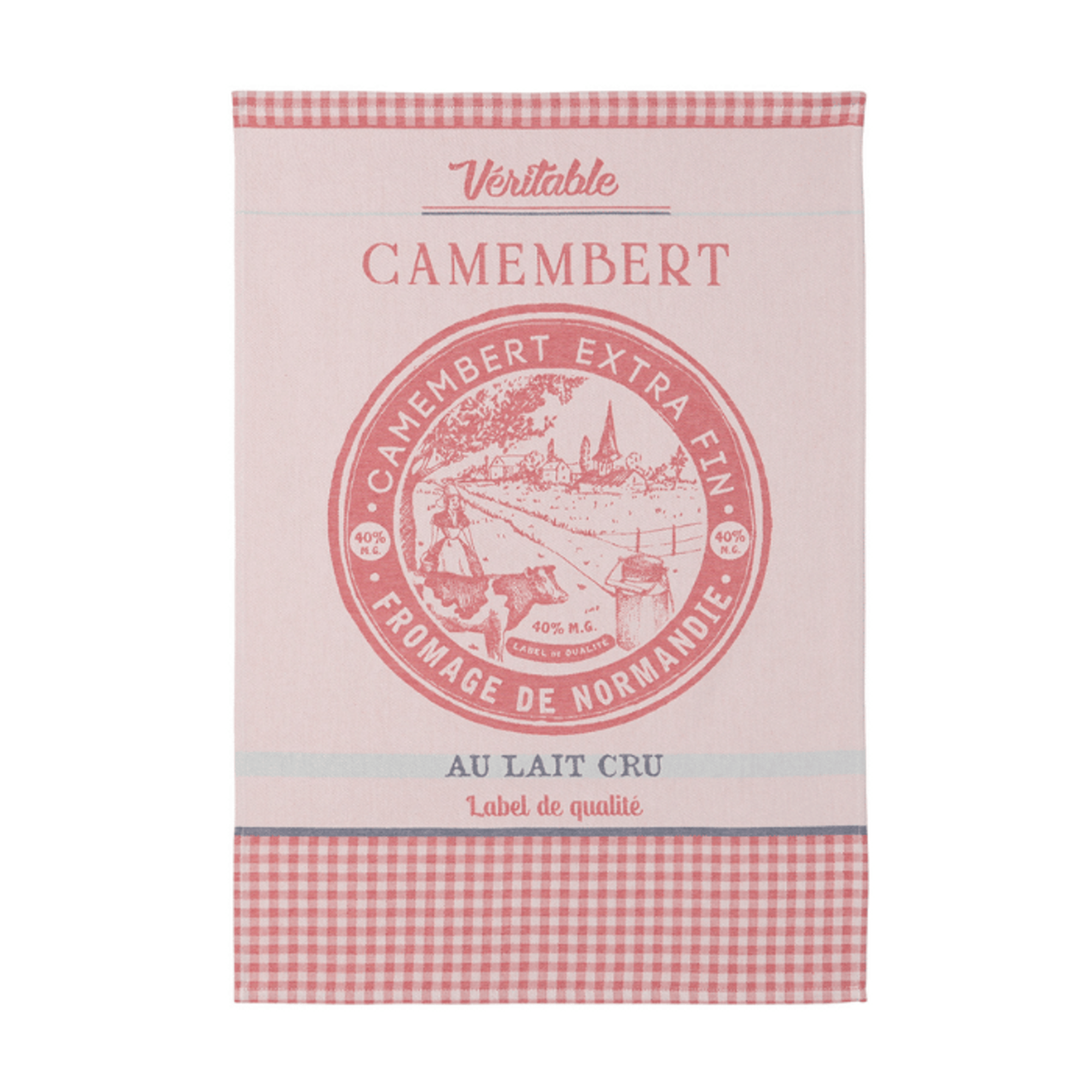 Coucke Camembert Tea Towel - Set of 2