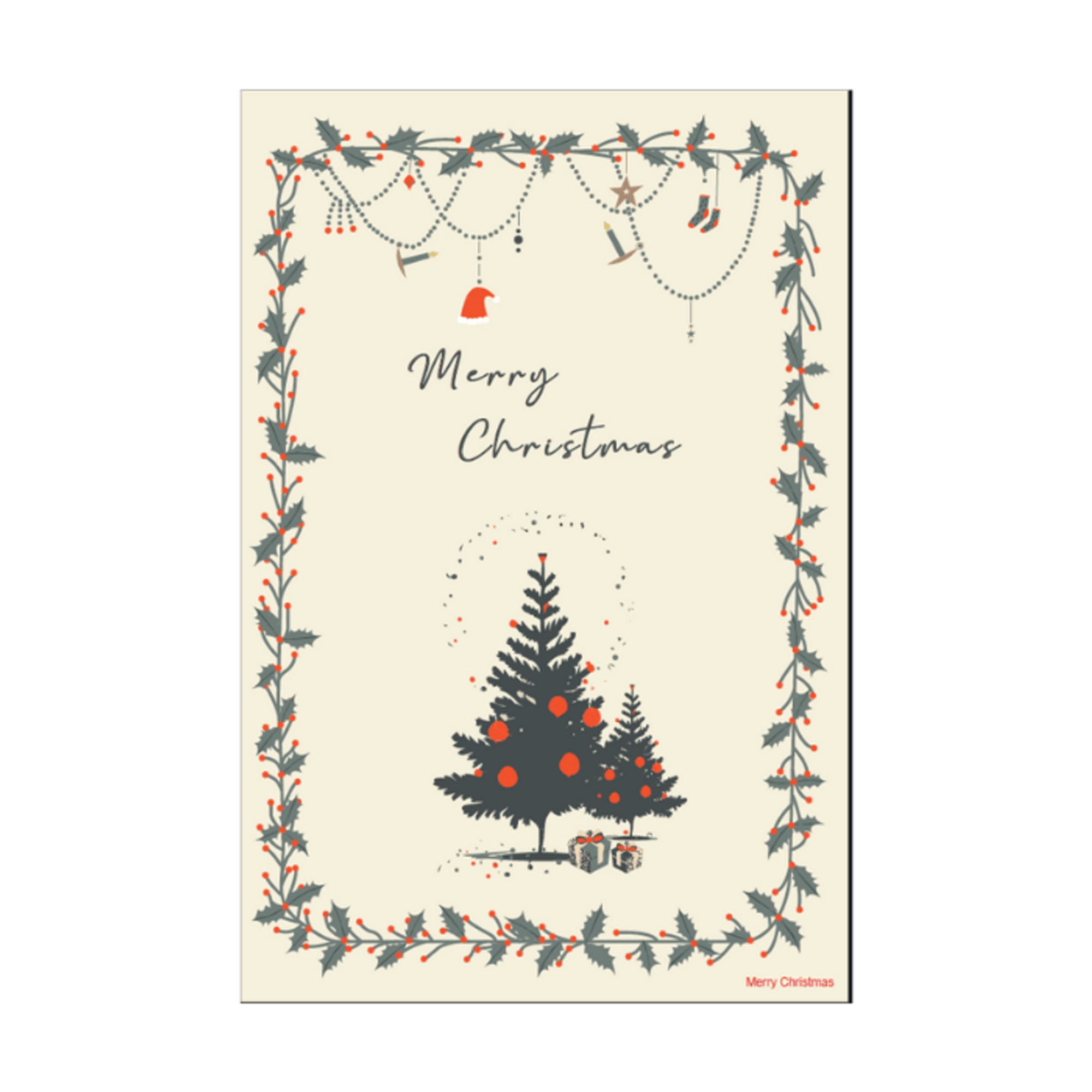 Coucke Merry Christmas Tea Towel Limited Edition - Set of 2