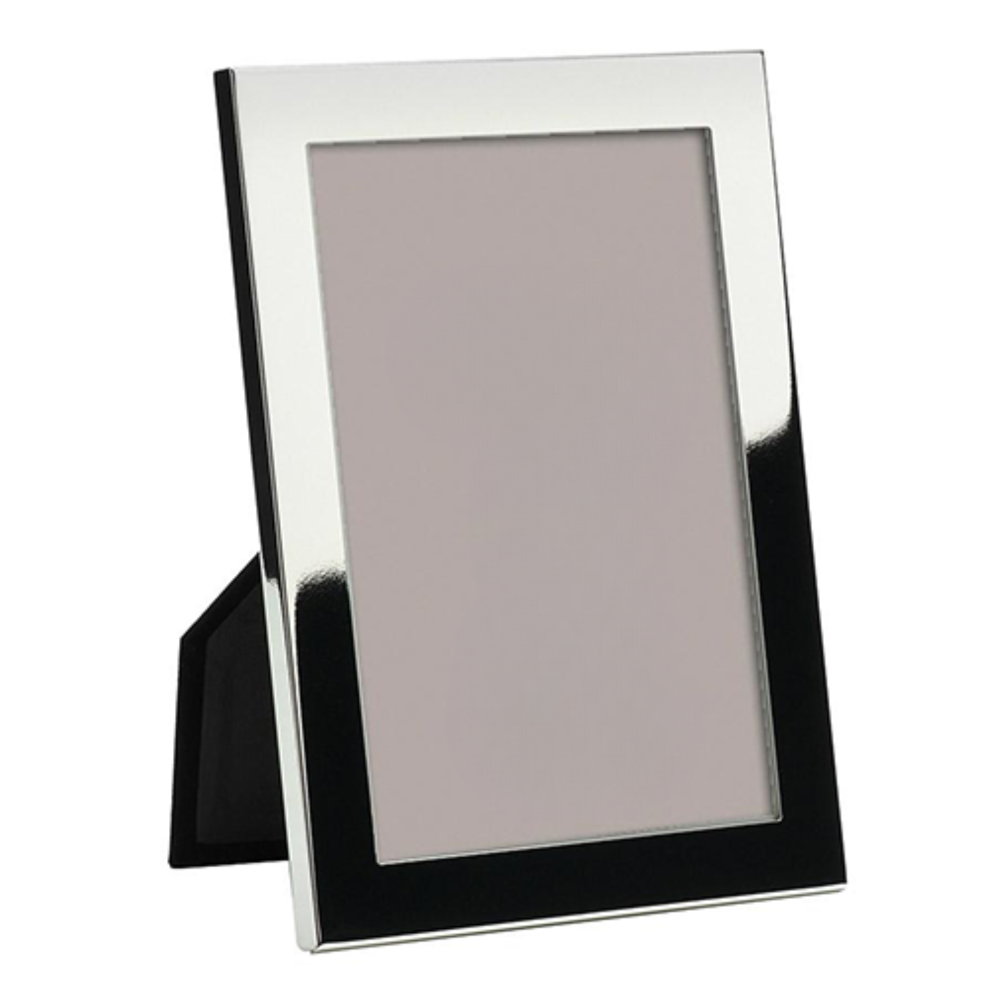 Silver Frame With Squared Corners