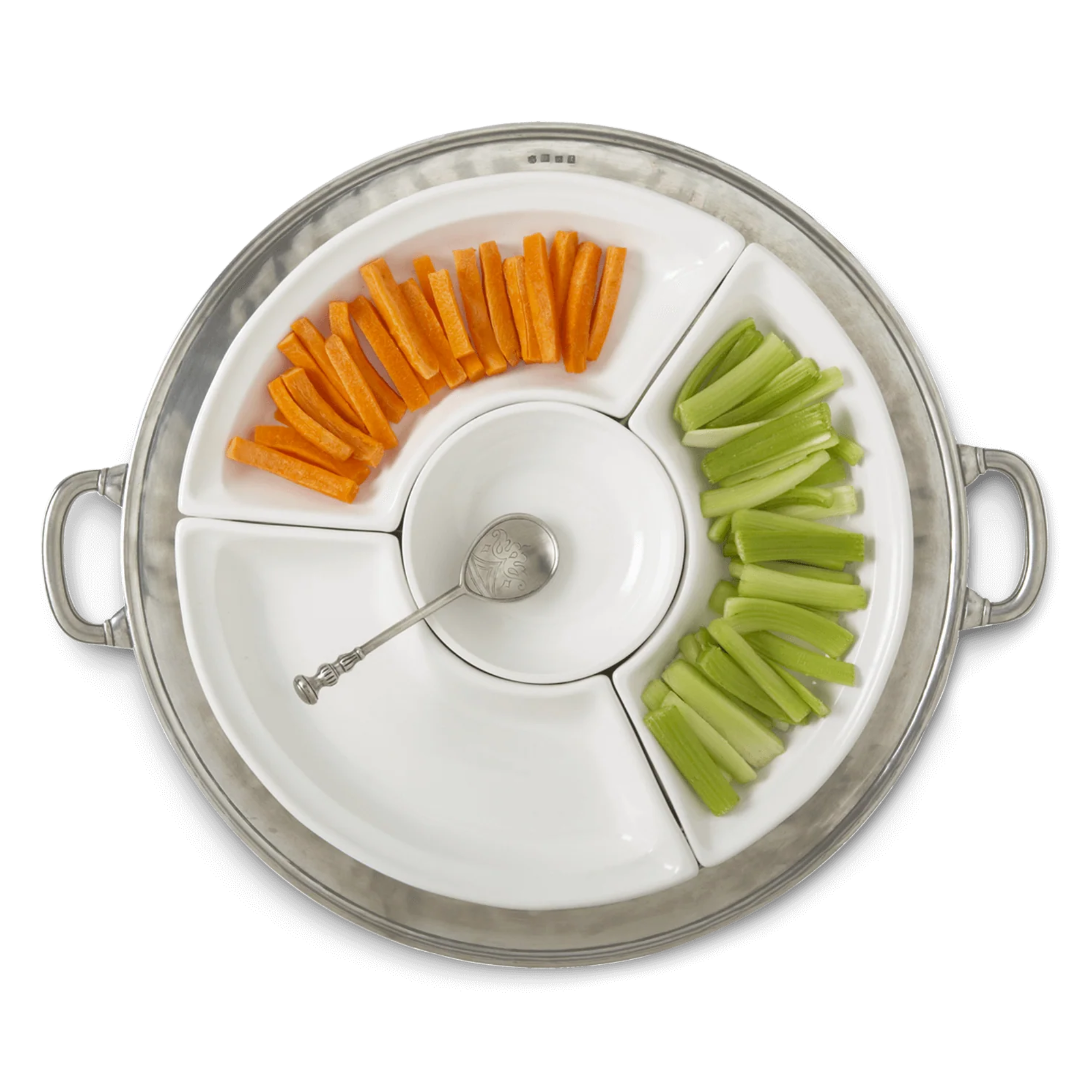 Convivio Round Sectional Platter
