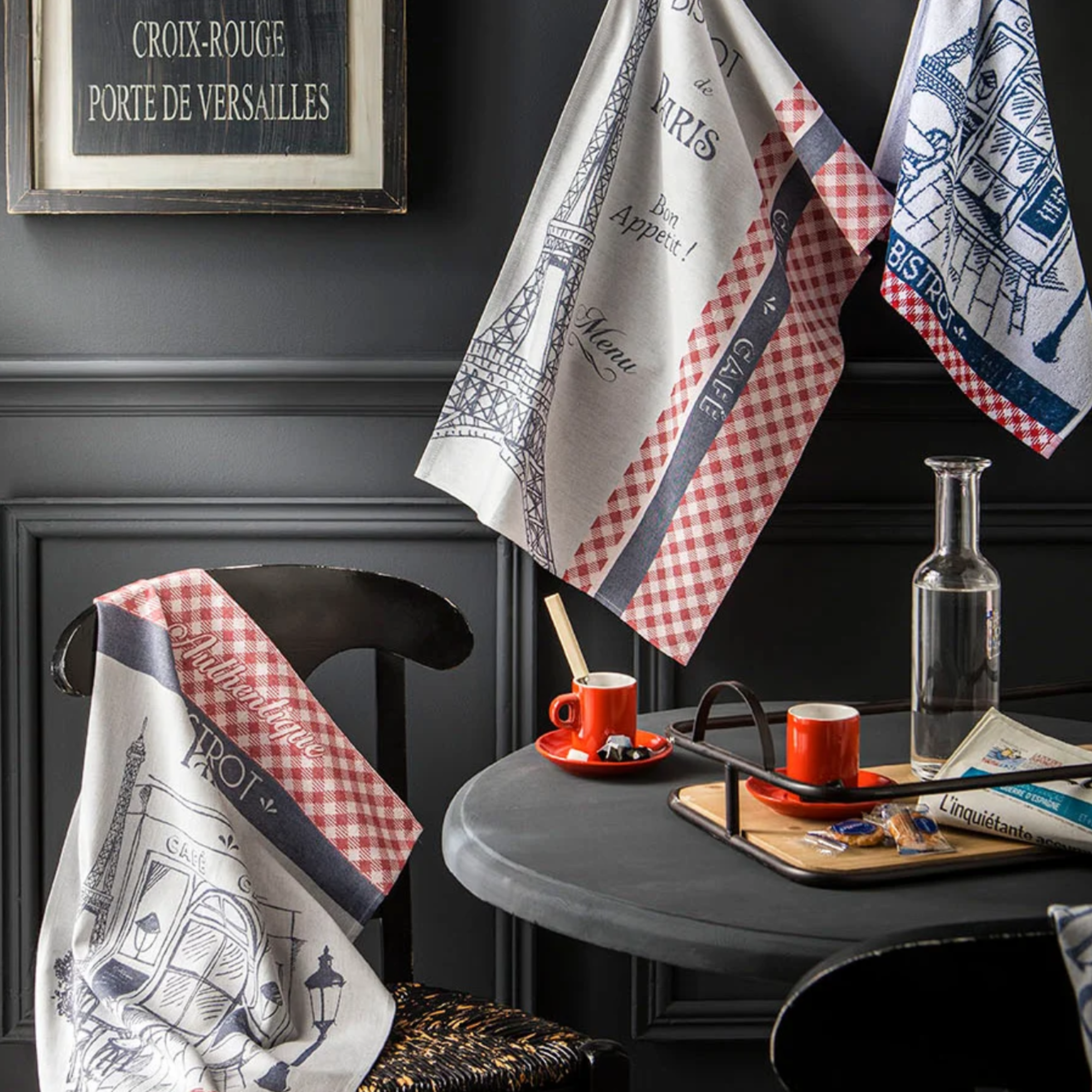 Coucke Trocadero Tea Towel - Set of 2