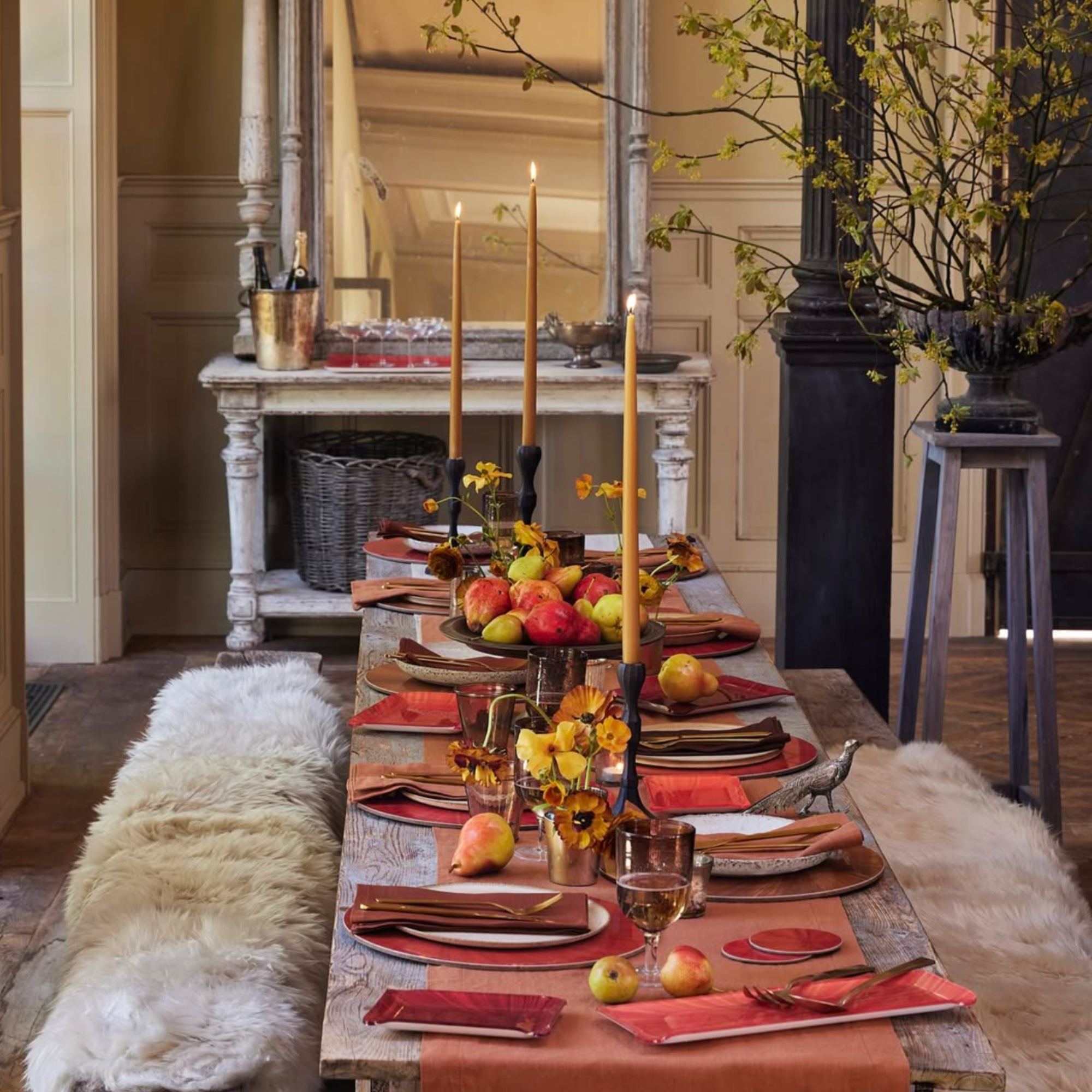 Tribeca Round Placemats - Set of 4