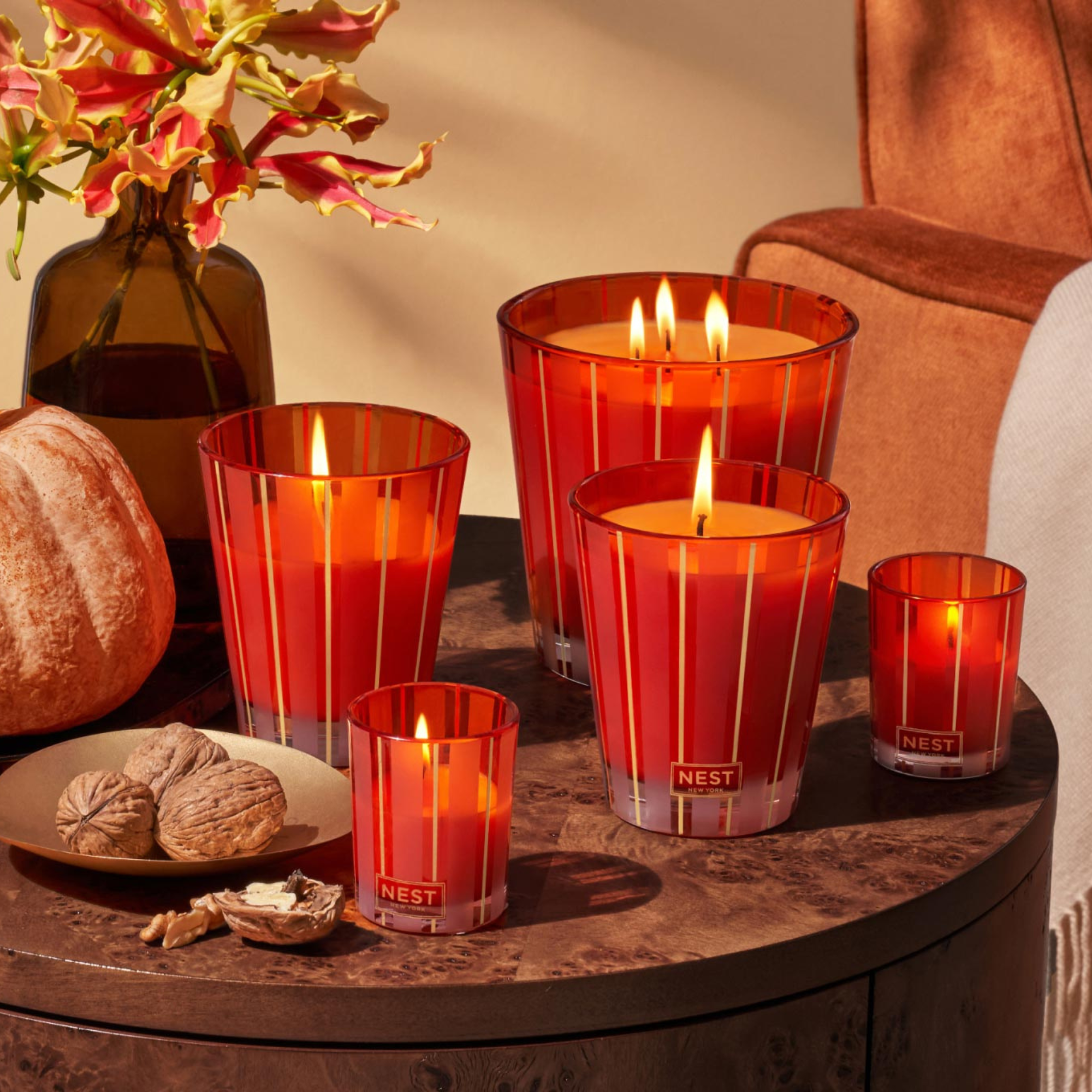 Pumpkin Chai Votive Candle - Set of 2