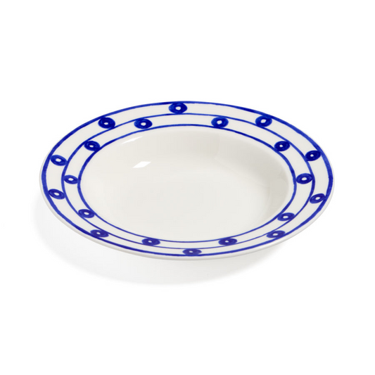 Kyma Blue Soup Plate