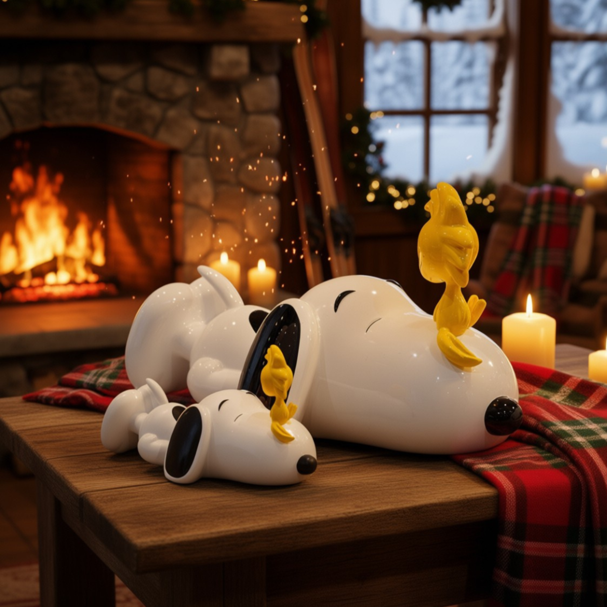 Snoopy & Woodstock - Small
