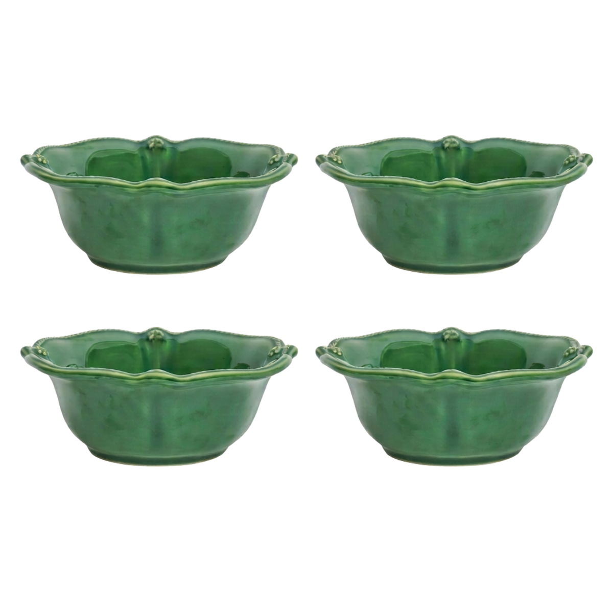 Berry & Thread Flared Bowl Basil - Set of 4