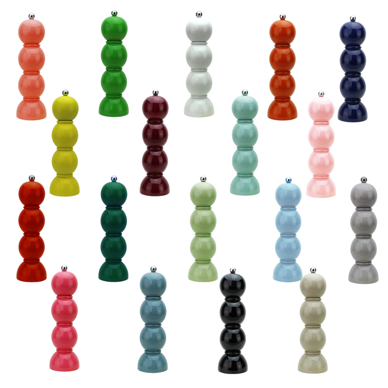 Addison Ross Brown Lacquer Salt/Pepper Mill Grinder main image 1